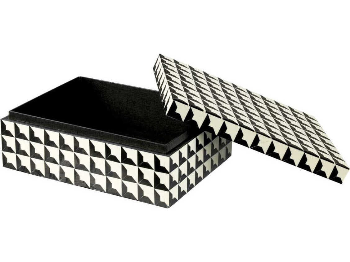 Eichholtz Cabas S Black White Box