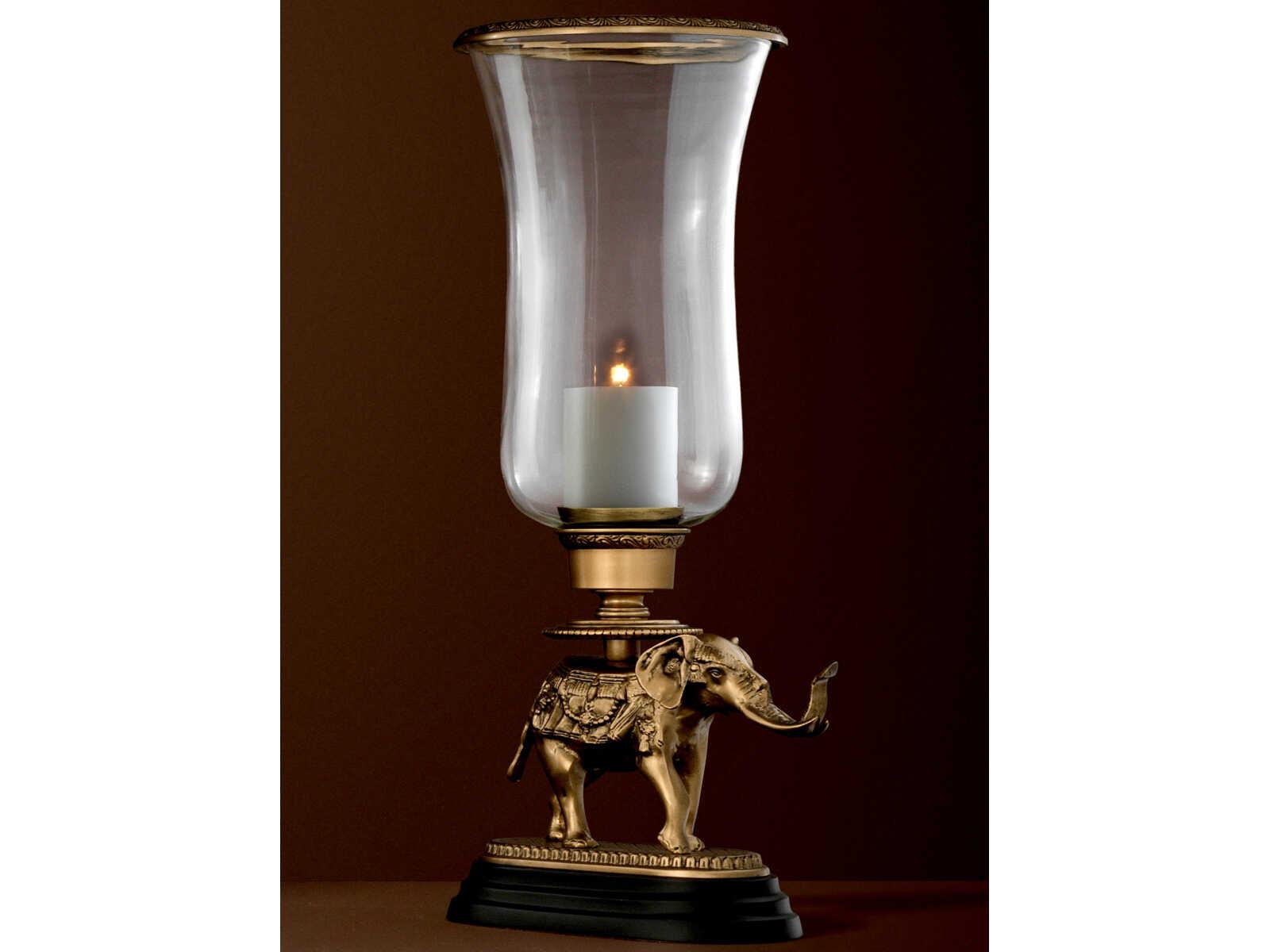 Eichholtz Elephant Vintage Brass Hurricane