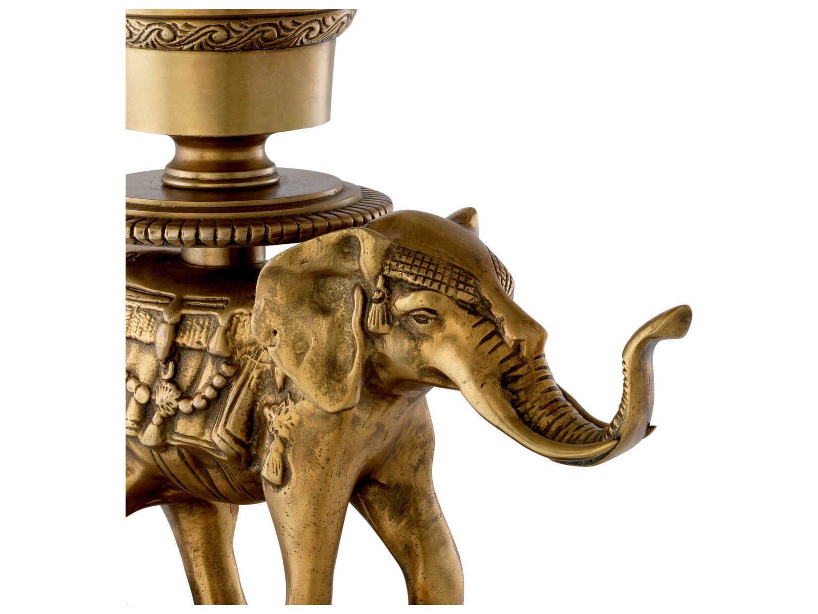 Eichholtz Elephant Vintage Brass Hurricane