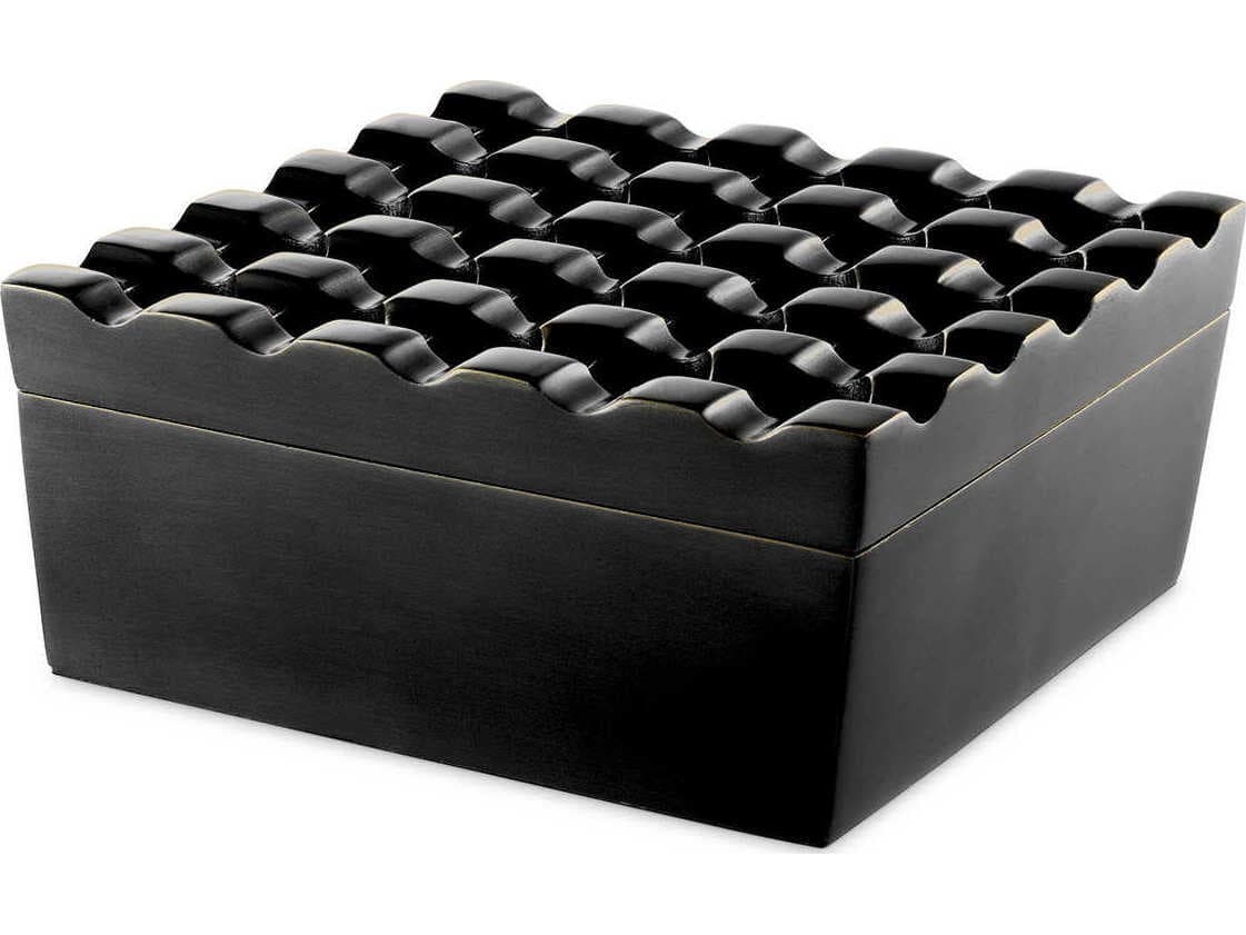 Eichholtz Deluxe Gunmetal Bronze Ashtray