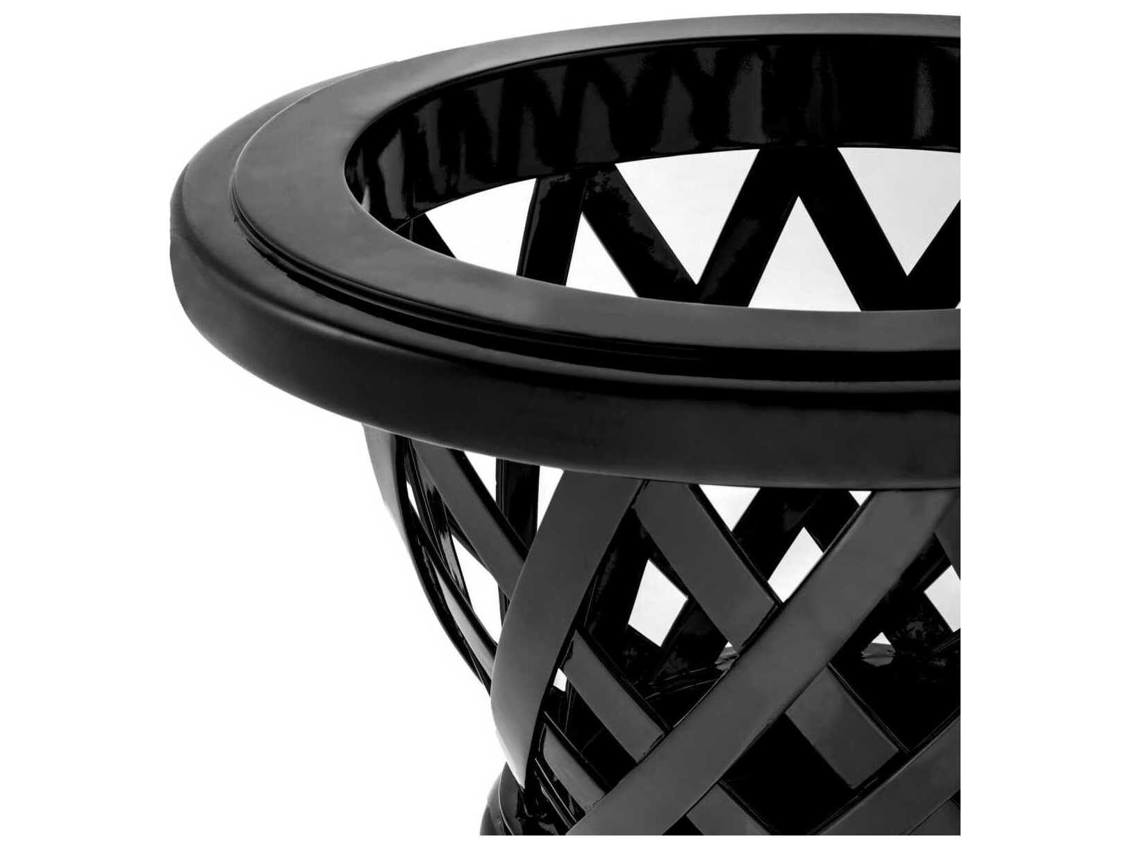 Eichholtz Cypress Gardens Piano Black Planter