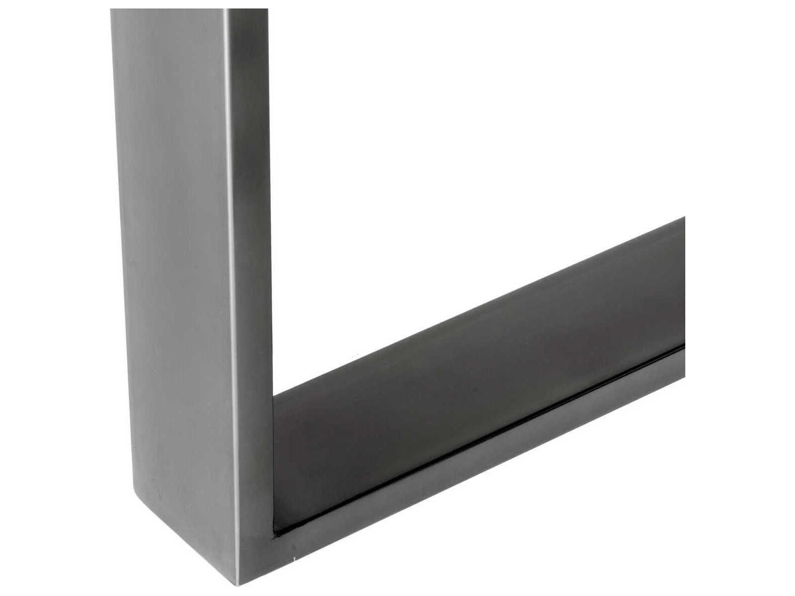 Eichholtz Borghese Charcoal Grey Oak Veneer Dining Table