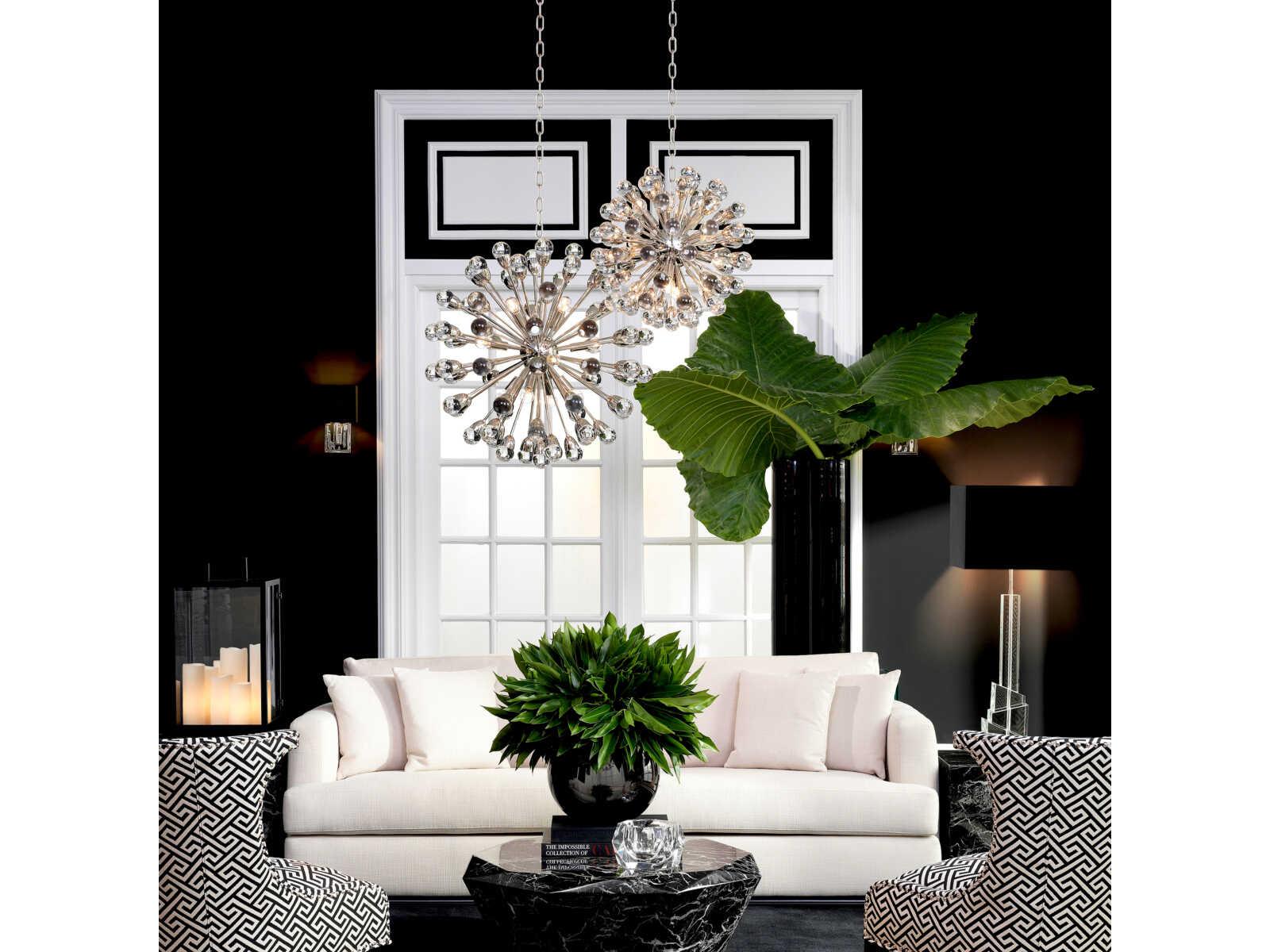 Eichholtz Anto S Nickel Chandelier