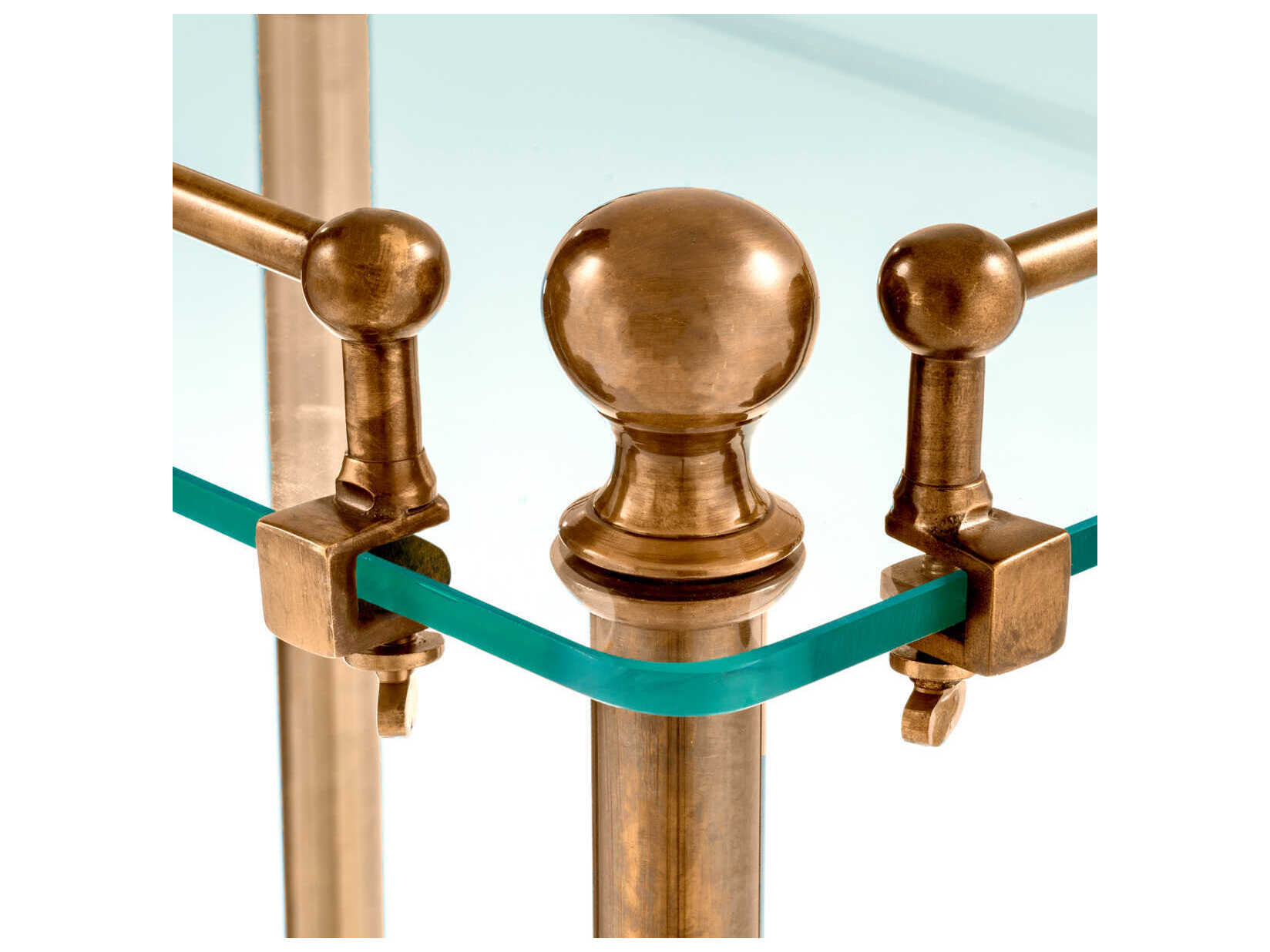 Eichholtz Devon Vintage Brass Bathroom Rack