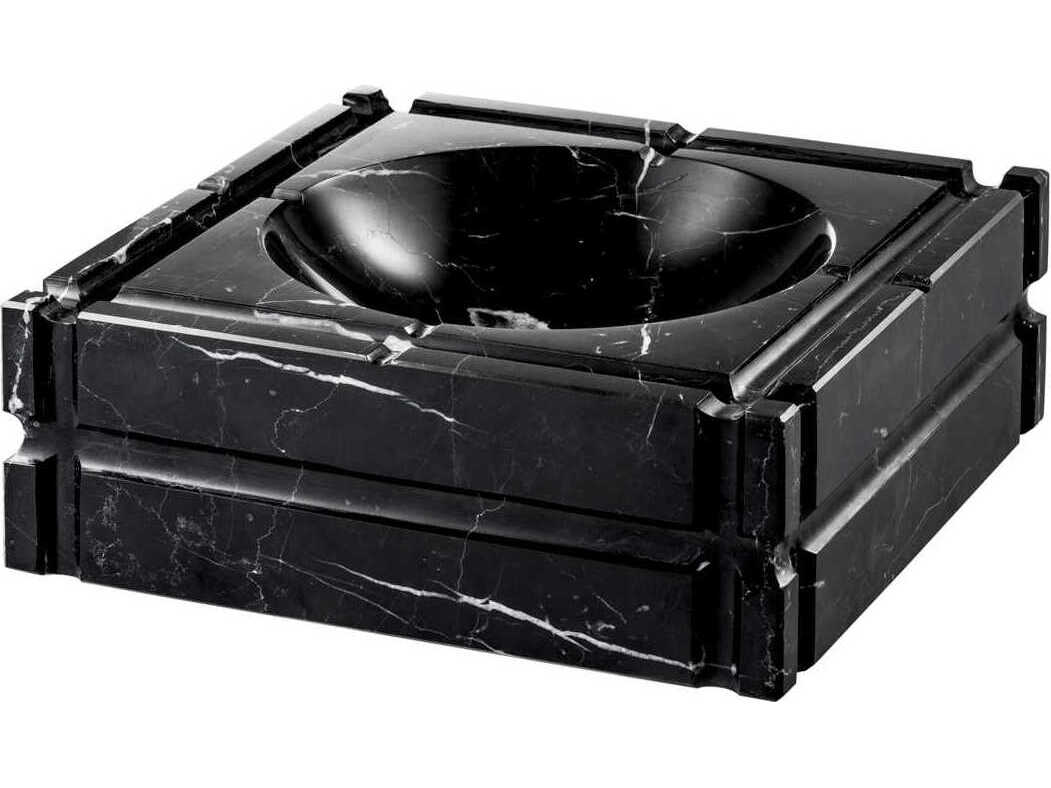 Eichholtz Nestor Black Marble Ashtray