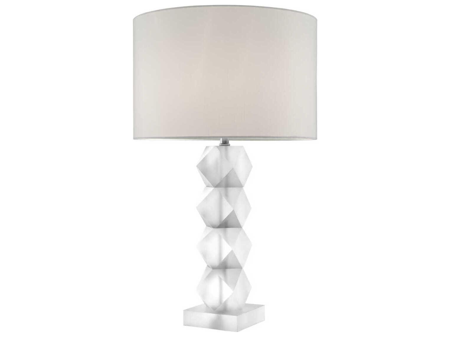 Eichholtz Whealon Frosted Crystal Incl Shade Table Lamp