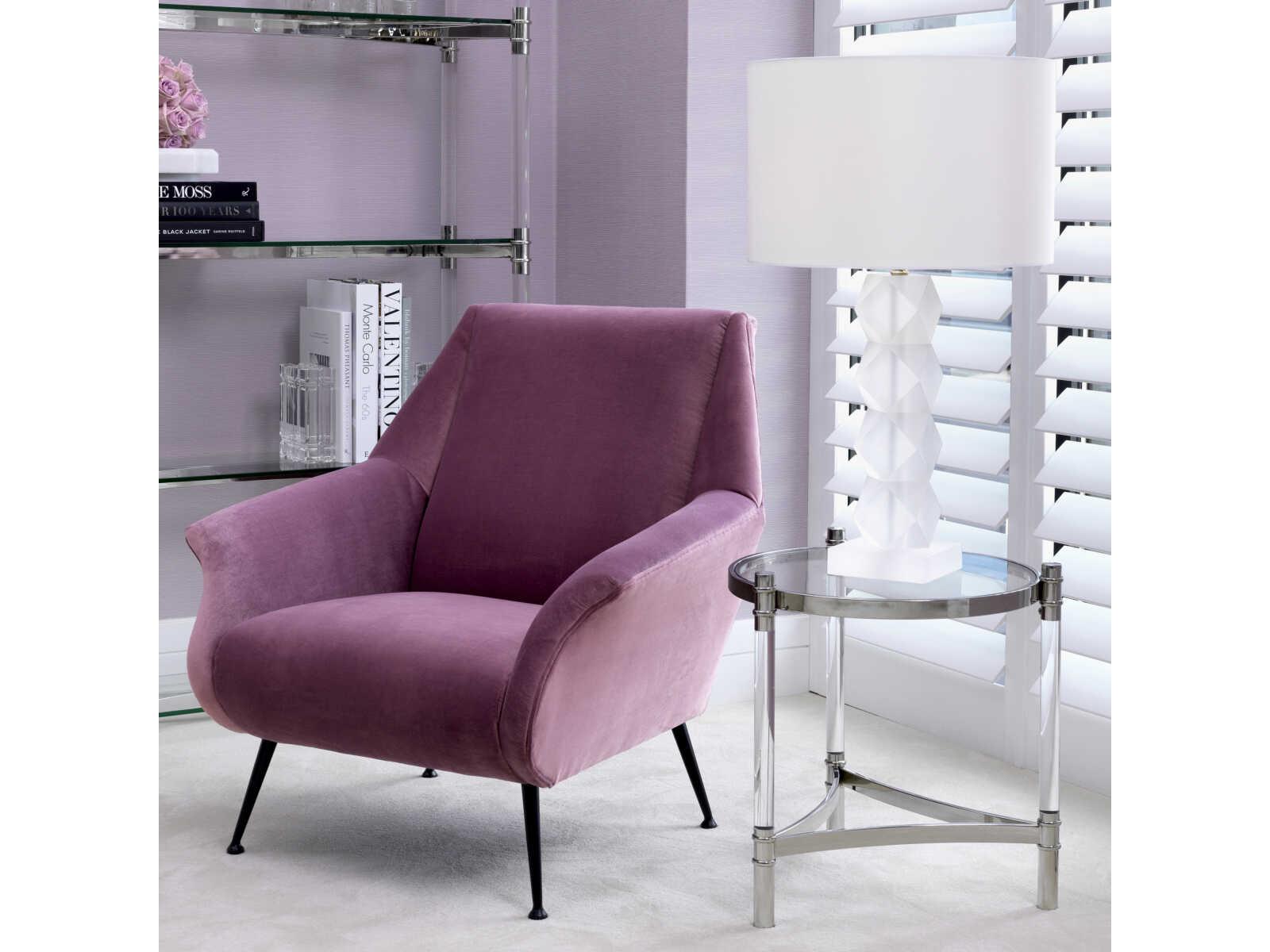 Eichholtz Whealon Frosted Crystal Incl Shade Table Lamp