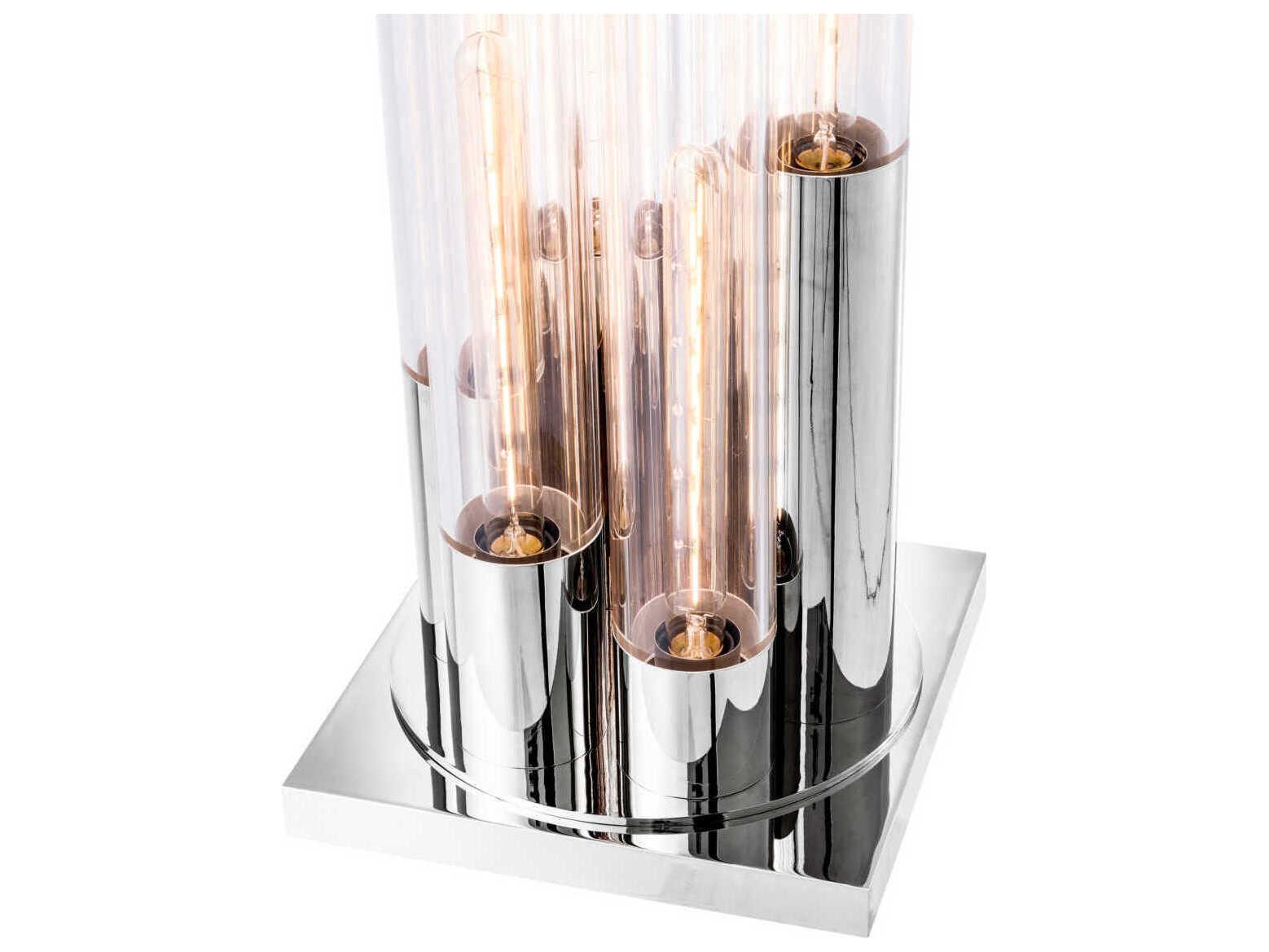 Eichholtz Paradiso Nickel Table Lamp