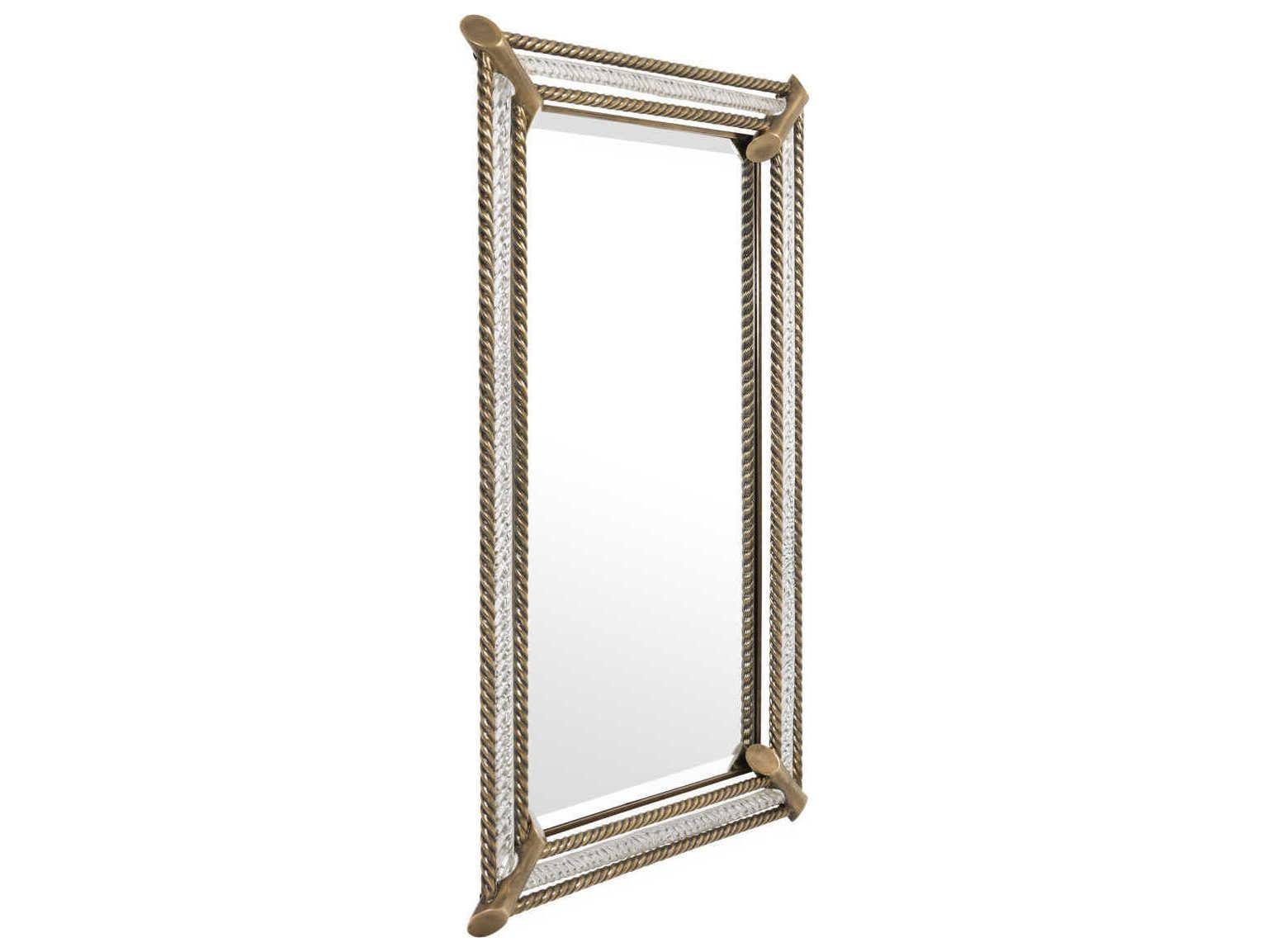 Eichholtz Civita Vintage Brass Mirror
