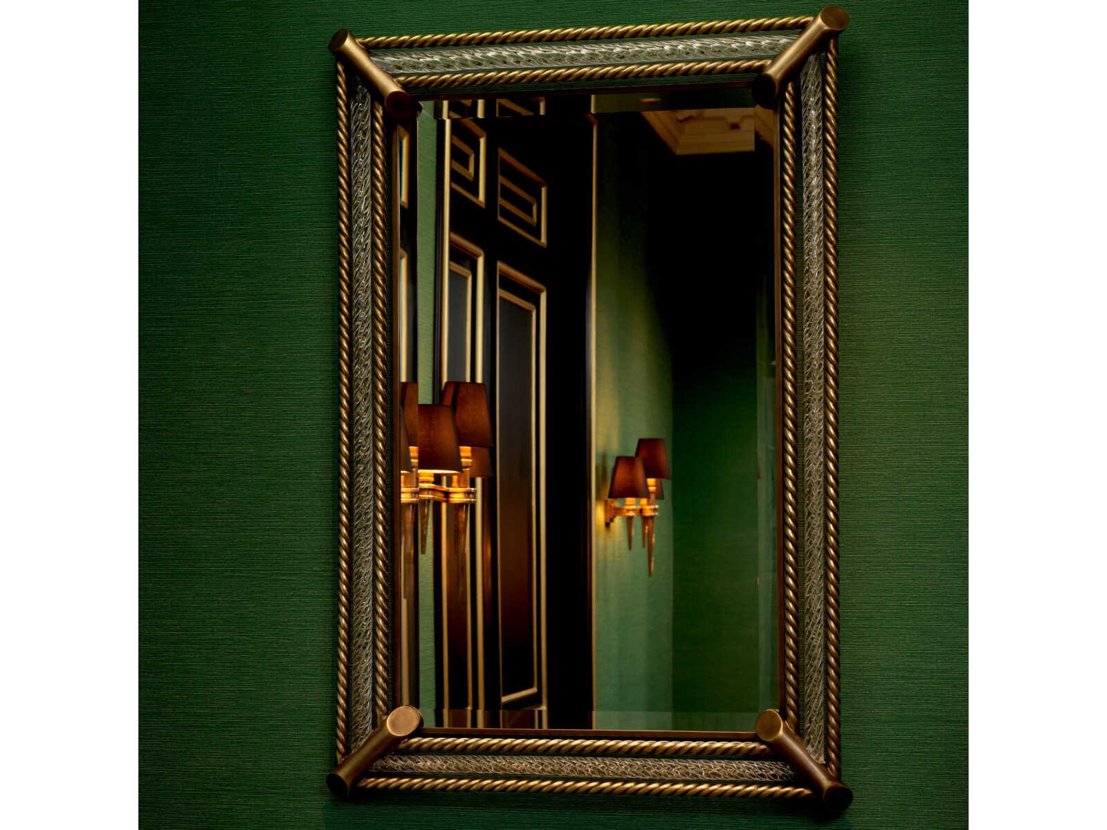 Eichholtz Civita Vintage Brass Mirror