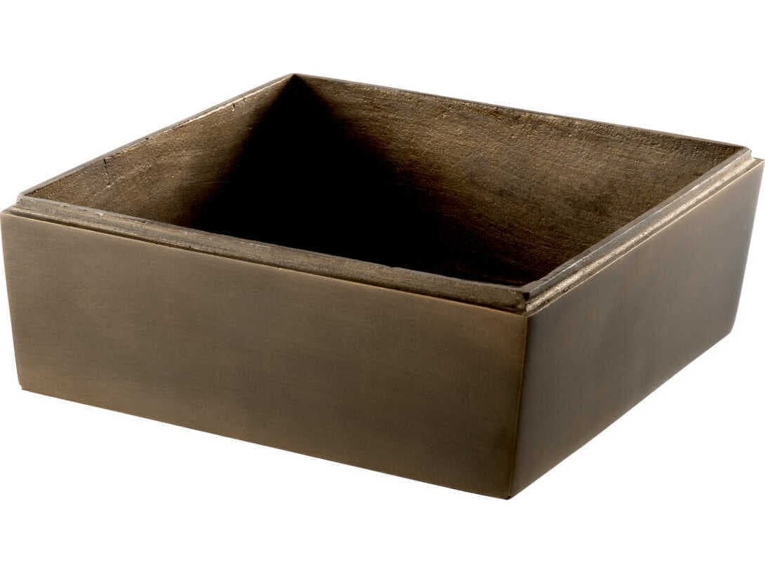 Eichholtz Deluxe Dark Antique Brass Ashtray