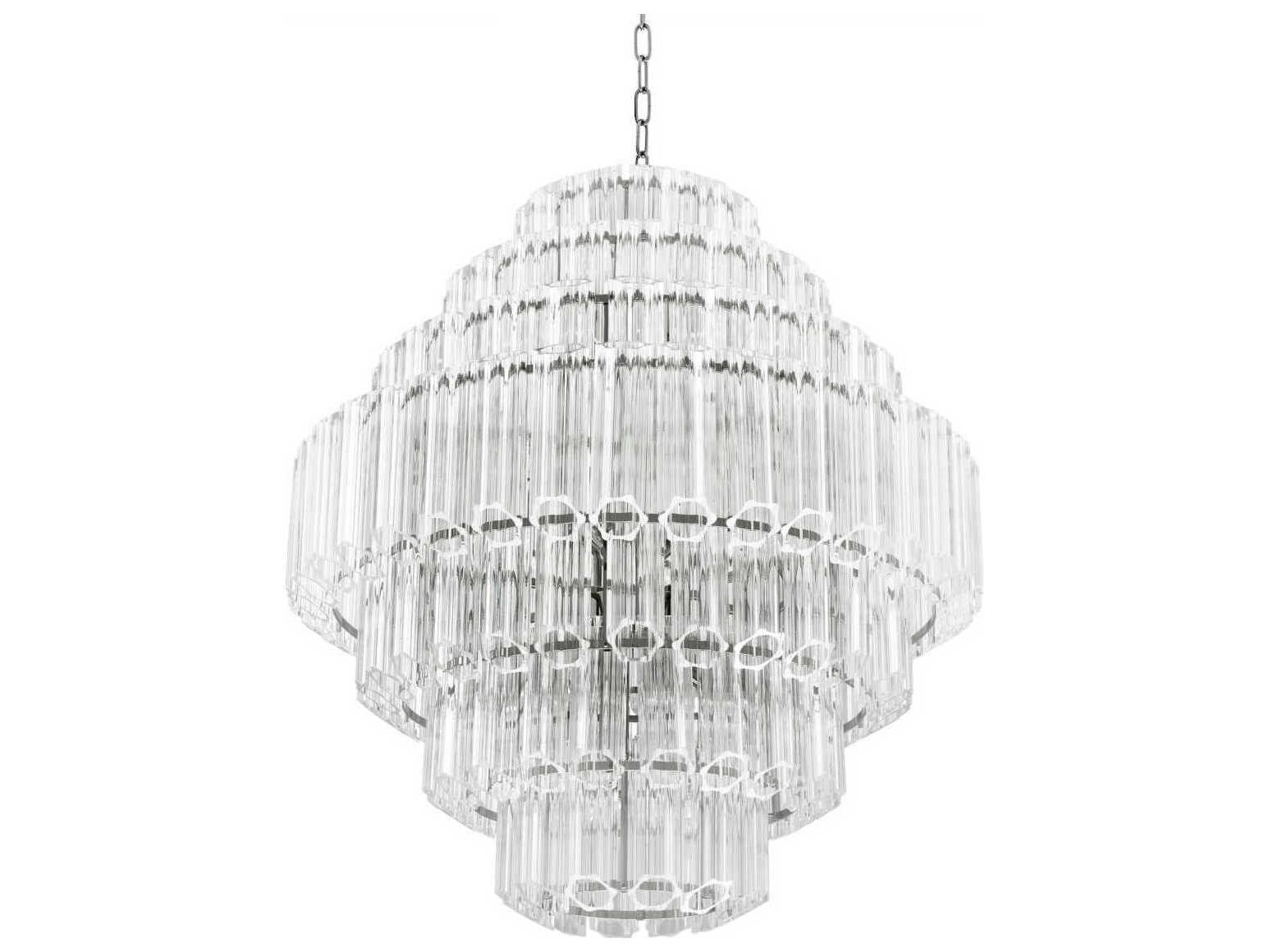 Eichholtz Vittoria L Nickel Chandelier