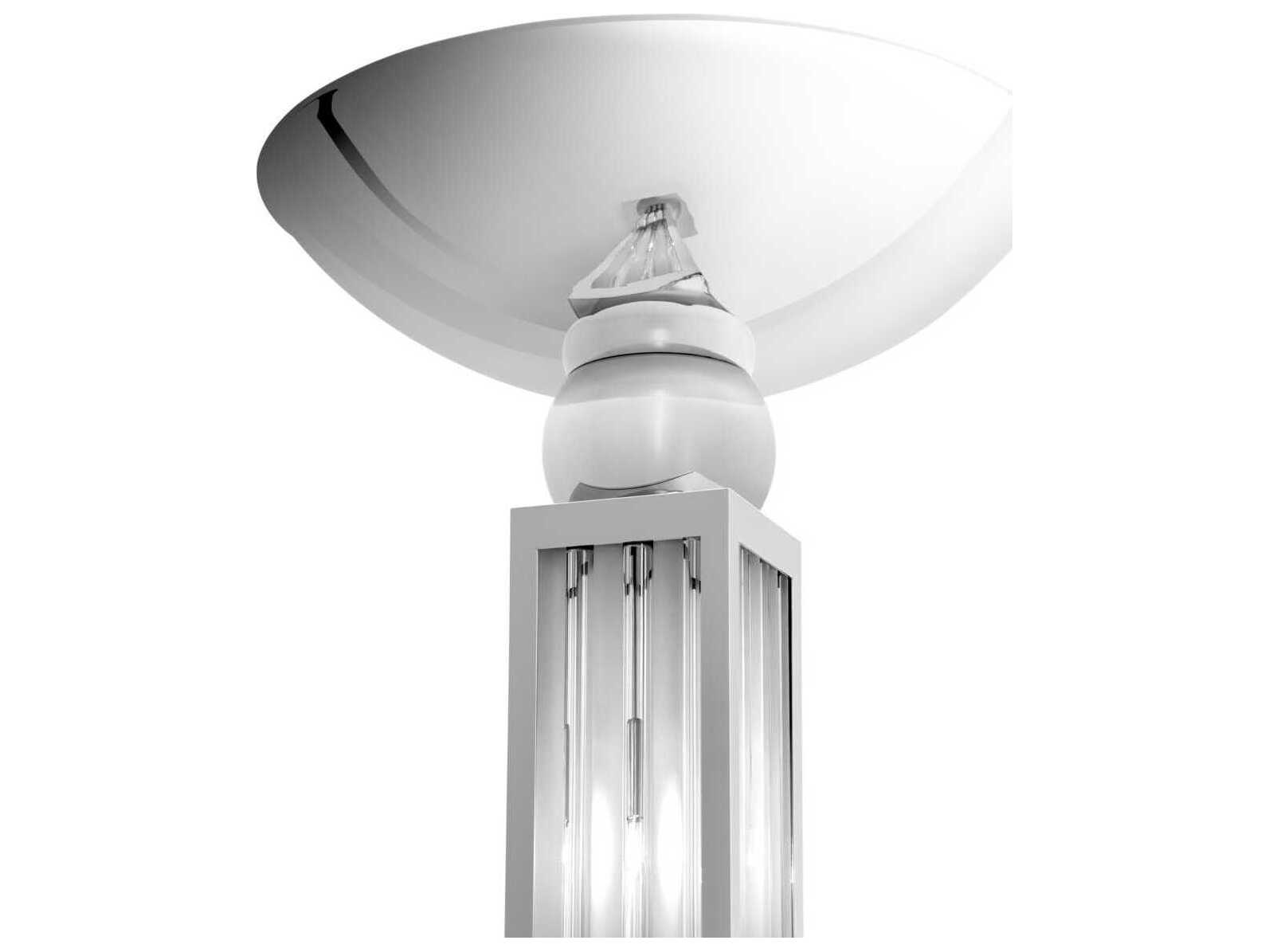 Eichholtz Dorrell Nickel Floor Lamp