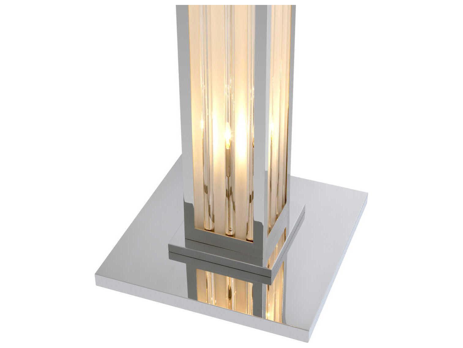 Eichholtz Dorrell Nickel Floor Lamp