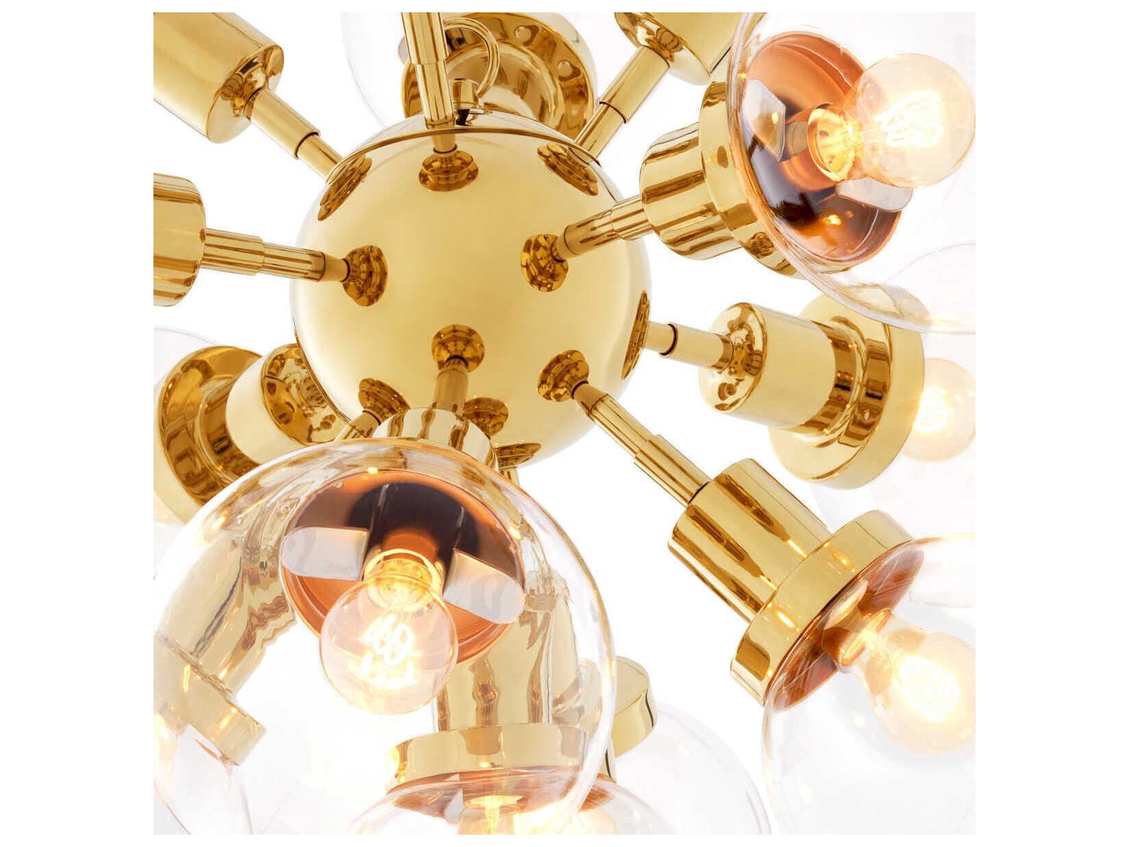 Eichholtz Ludlow Gold Chandelier