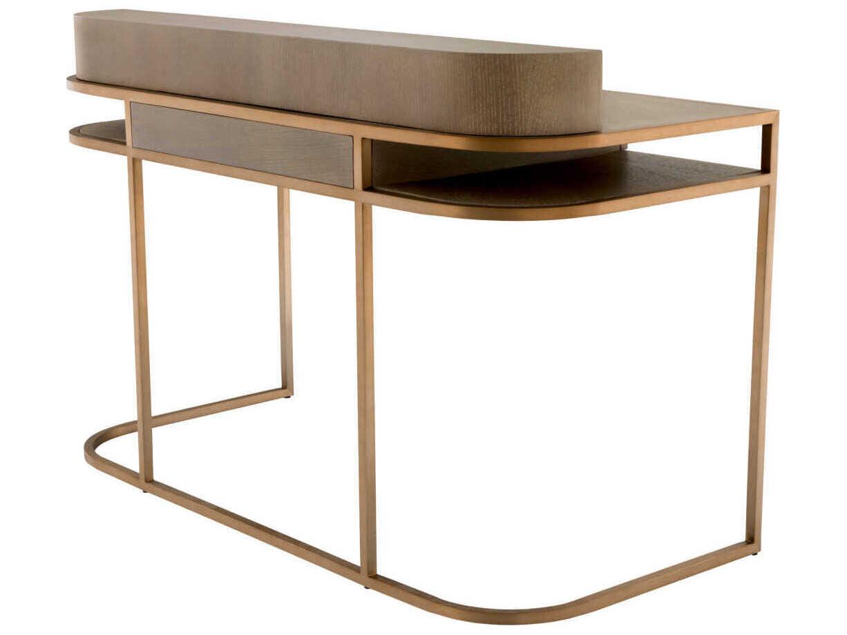 Eichholtz Highland Washed Oak Veneer Desk