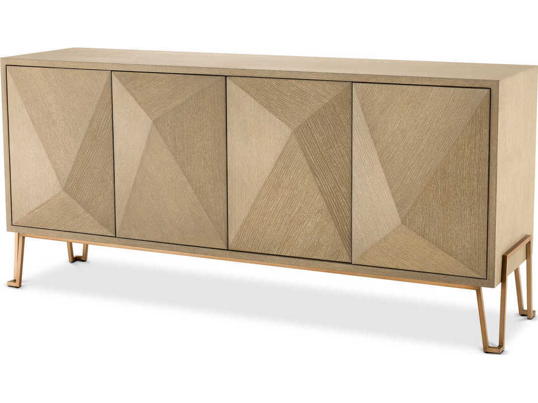 Eichholtz Highland Washed Oak Veneer Dresser