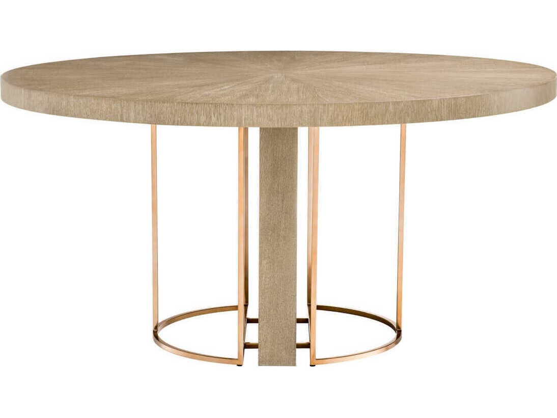 Eichholtz Remington Cm Washed Oak Veneer Dining Table
