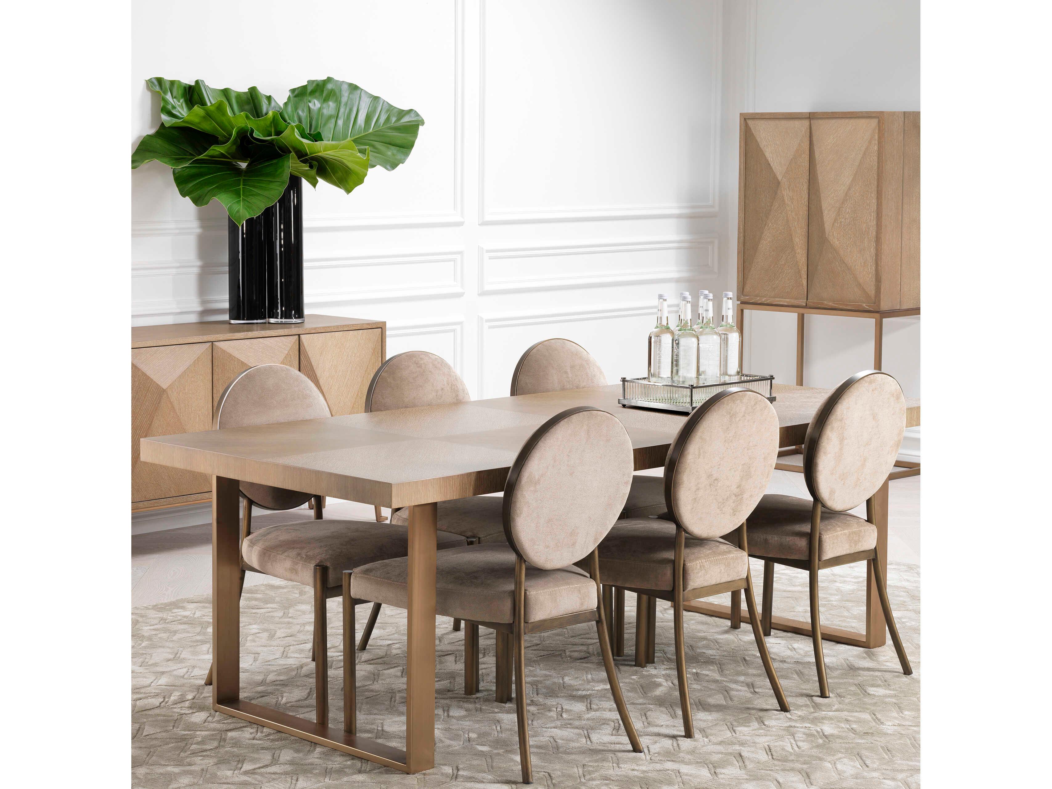 Eichholtz Remington X Cm Washed Oak Veneer Dining Table