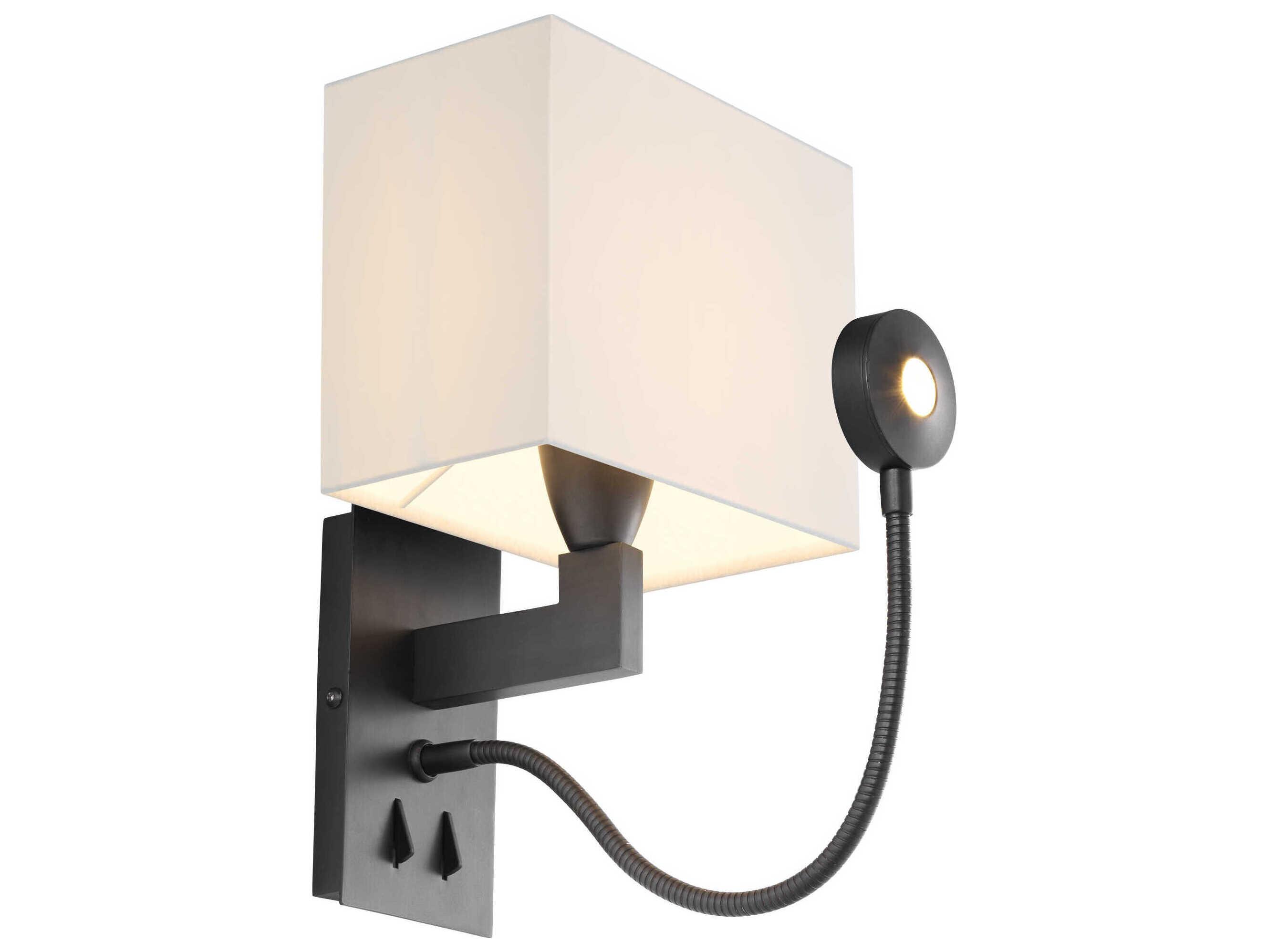 Eichholtz Reading Bronze Incl Shade Wall Lamp