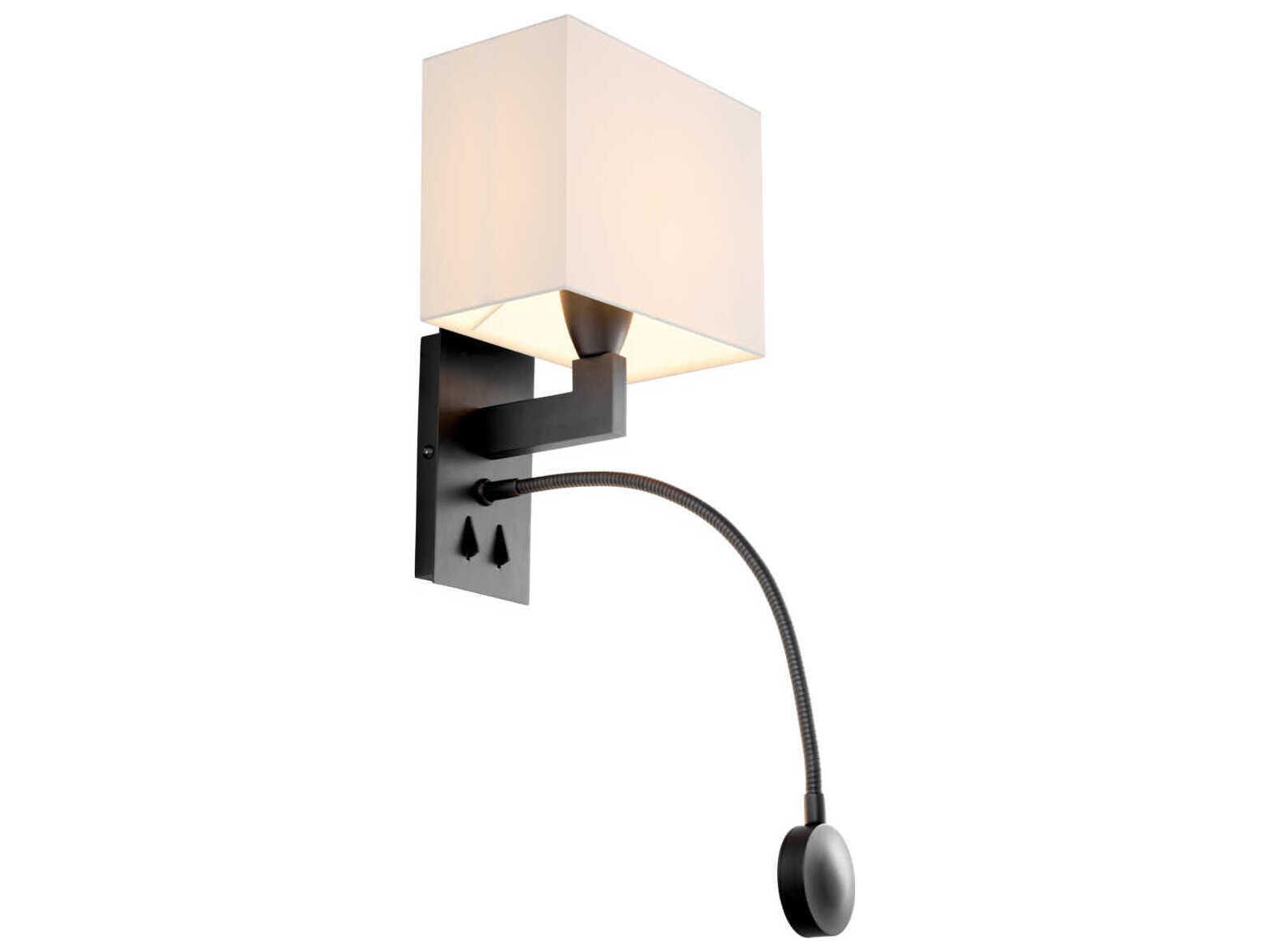 Eichholtz Reading Bronze Incl Shade Wall Lamp