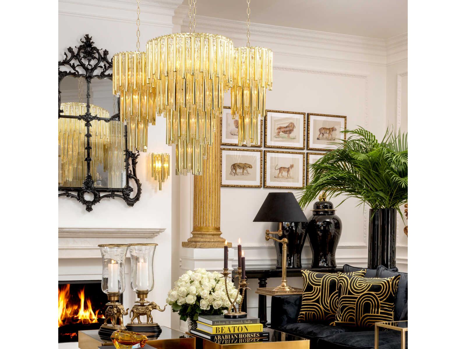 Eichholtz Gigi S Gold Chandelier