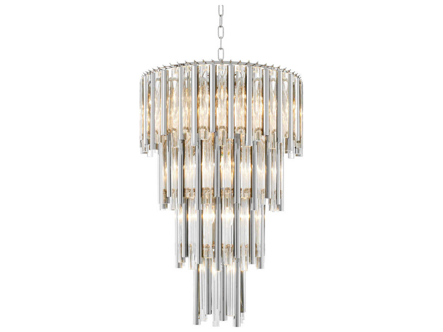 Eichholtz Gigi L Nickel Chandelier
