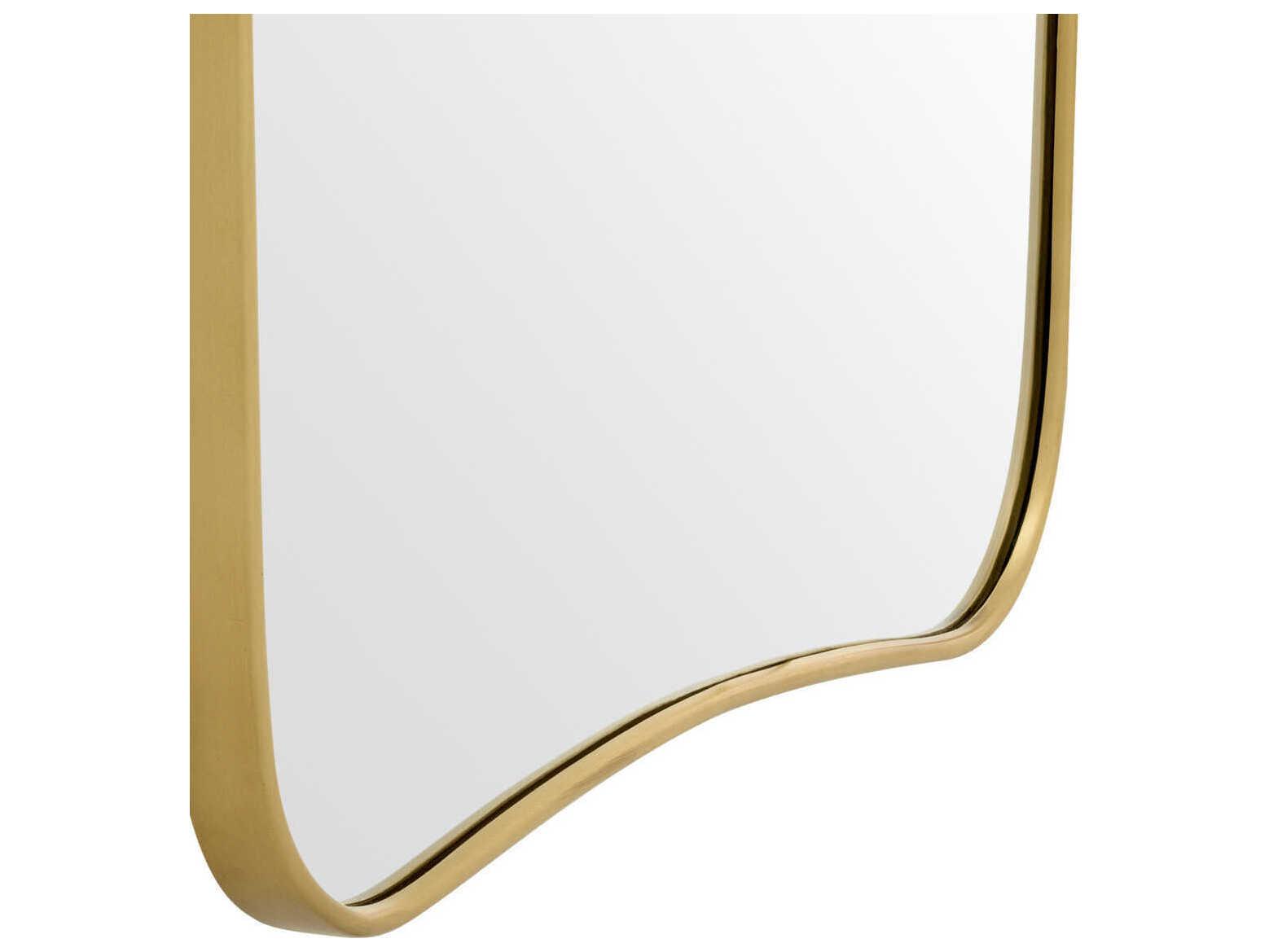 Eichholtz Vivienne S Brushed Brass Mirror