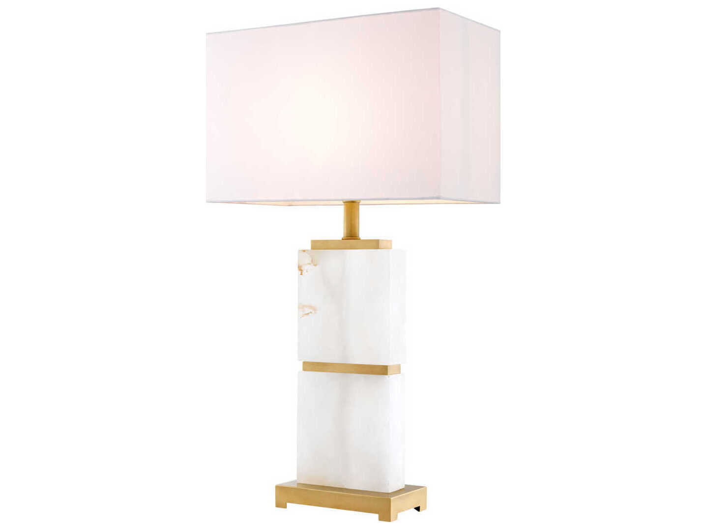 Eichholtz Robbins Matte Brass Table Lamp