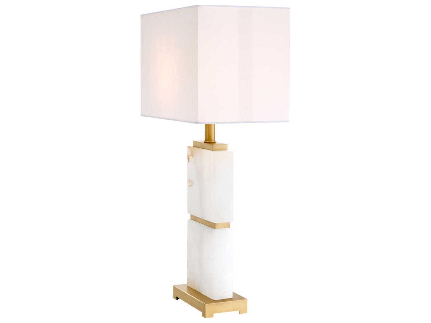 Eichholtz Robbins Matte Brass Table Lamp