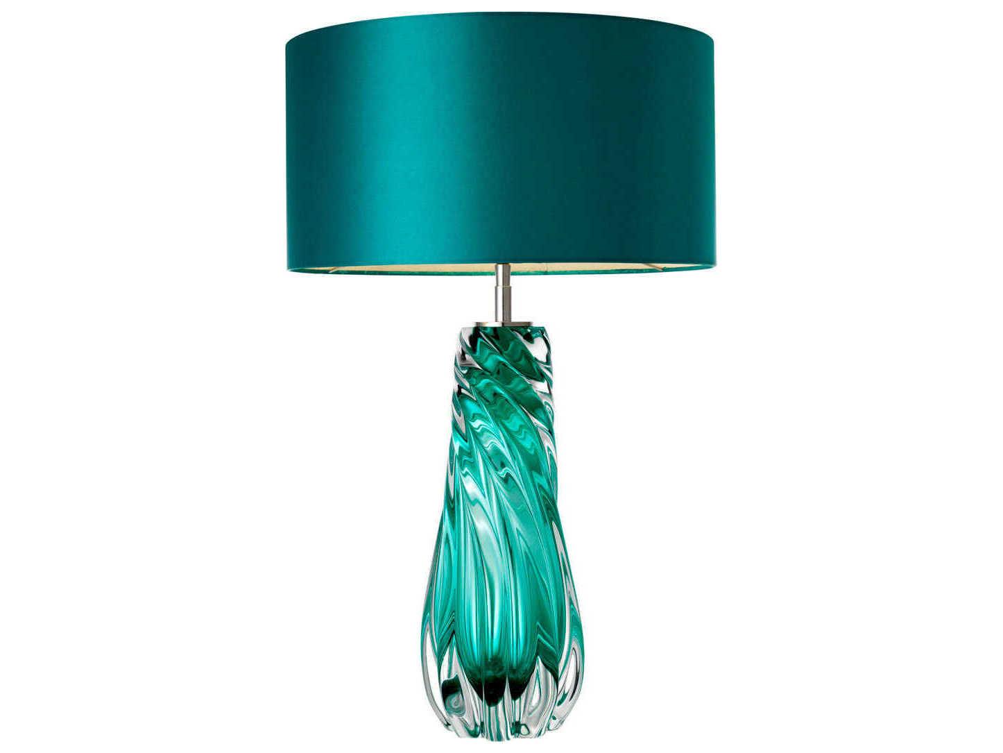 Eichholtz Barron Turquoise French Wiring Table Lamp