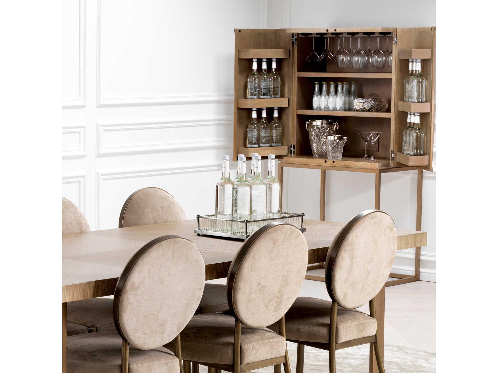 Eichholtz Cora Rectangular Nickel Tray