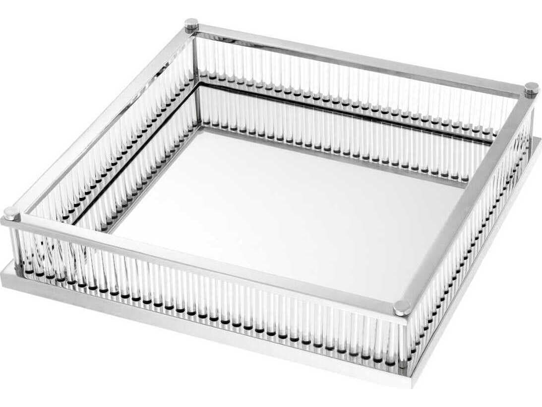 Eichholtz Cora Square Nickel Tray