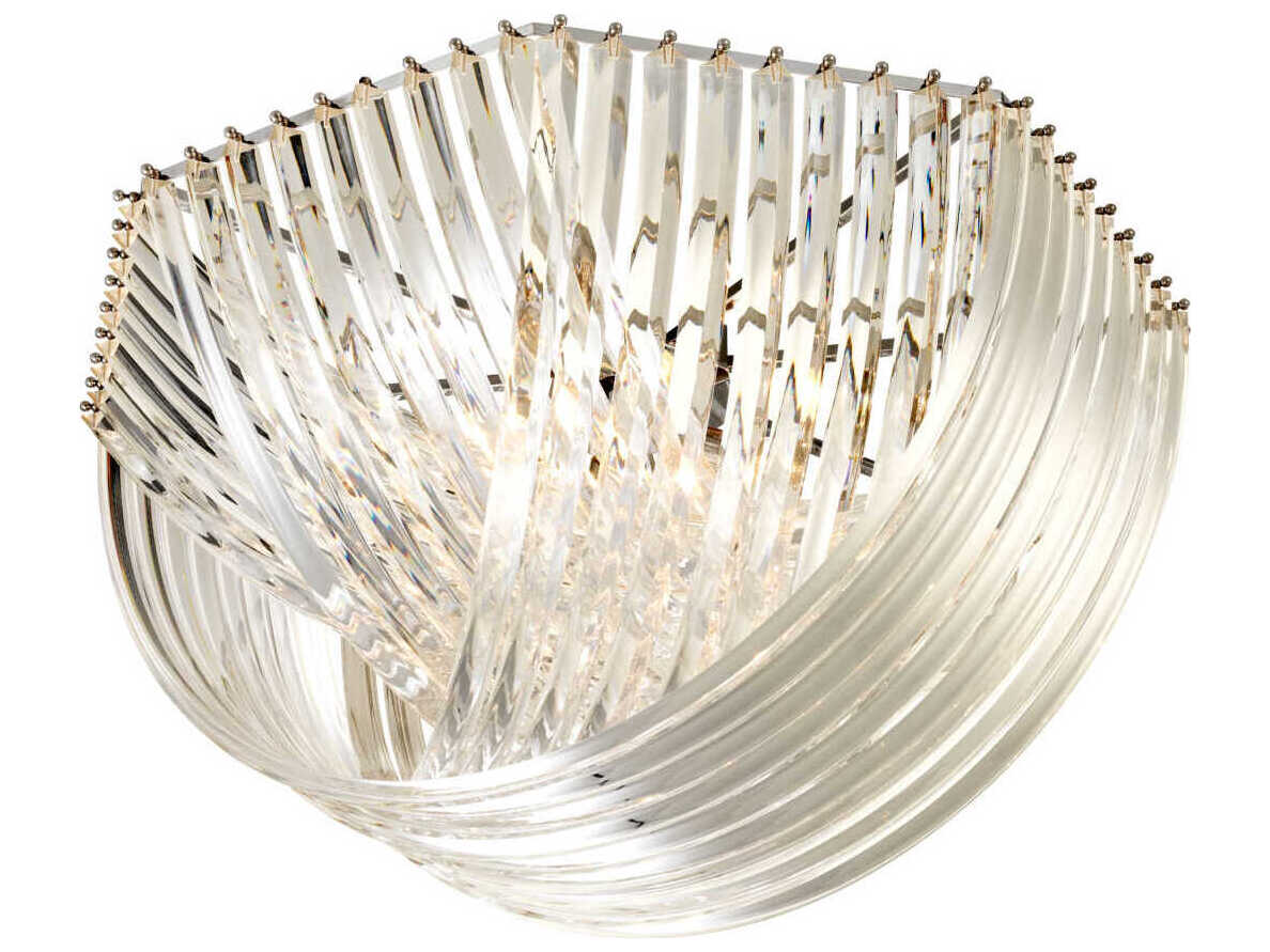 Eichholtz Hyeres Nickel Ceiling Lamp