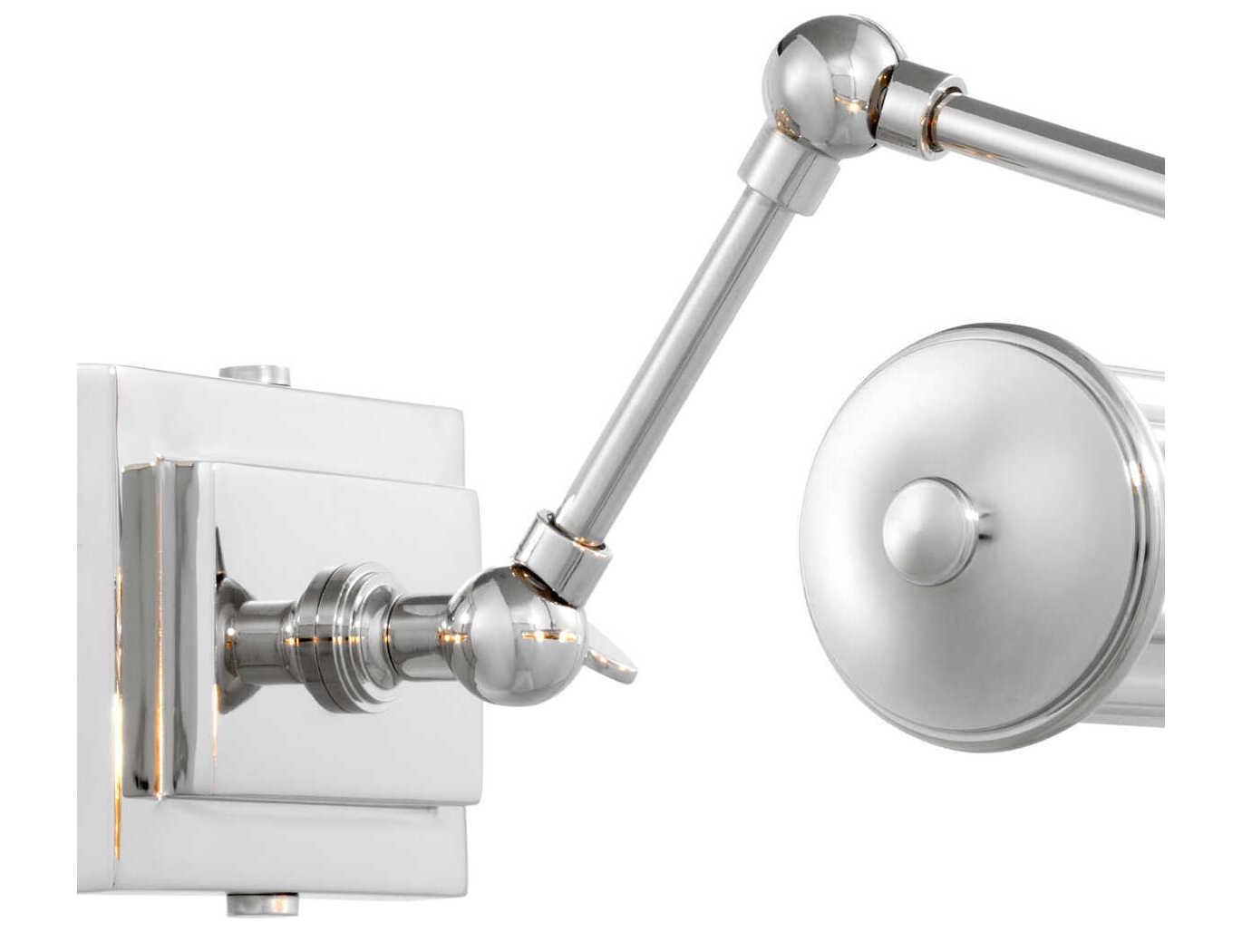 Eichholtz Luca L Nickel Wall Lamp
