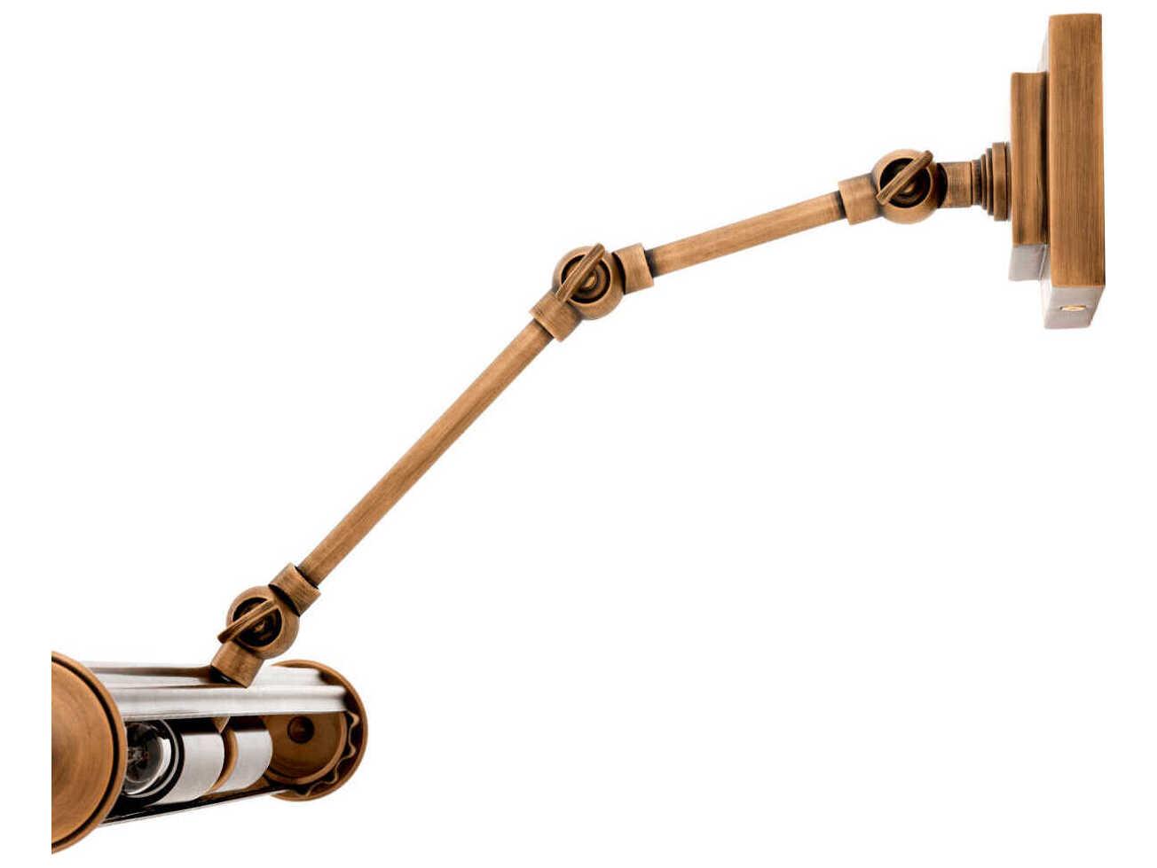 Eichholtz Luca L Antique Brass Wall Lamp