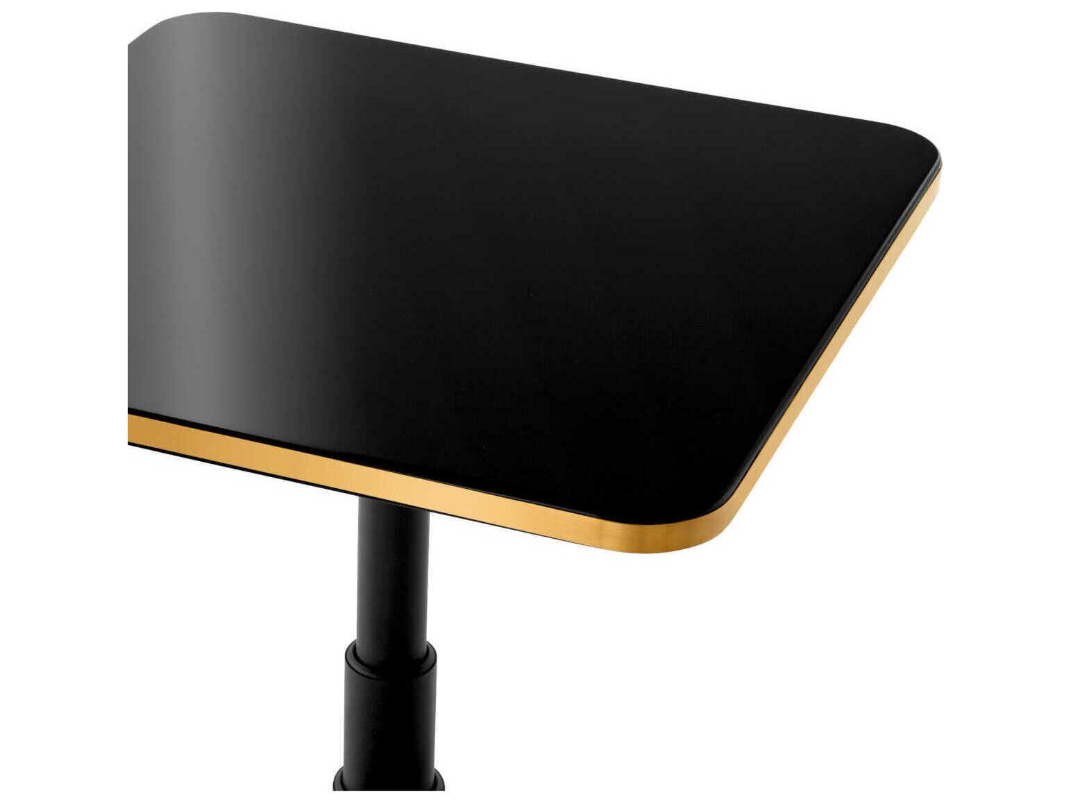 Eichholtz Avoria Square Black Dining Table