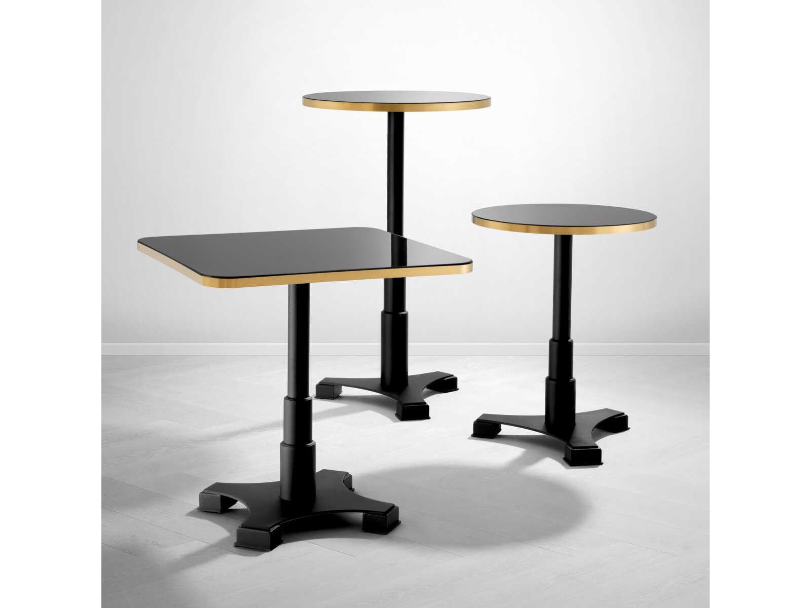 Eichholtz Avoria Square Black Dining Table