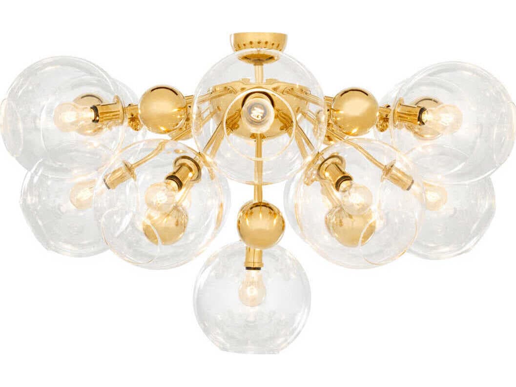 Eichholtz Soleil Gold Ceiling Lamp