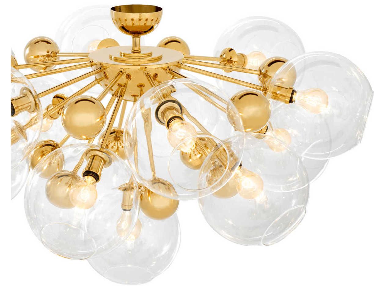 Eichholtz Soleil Gold Ceiling Lamp