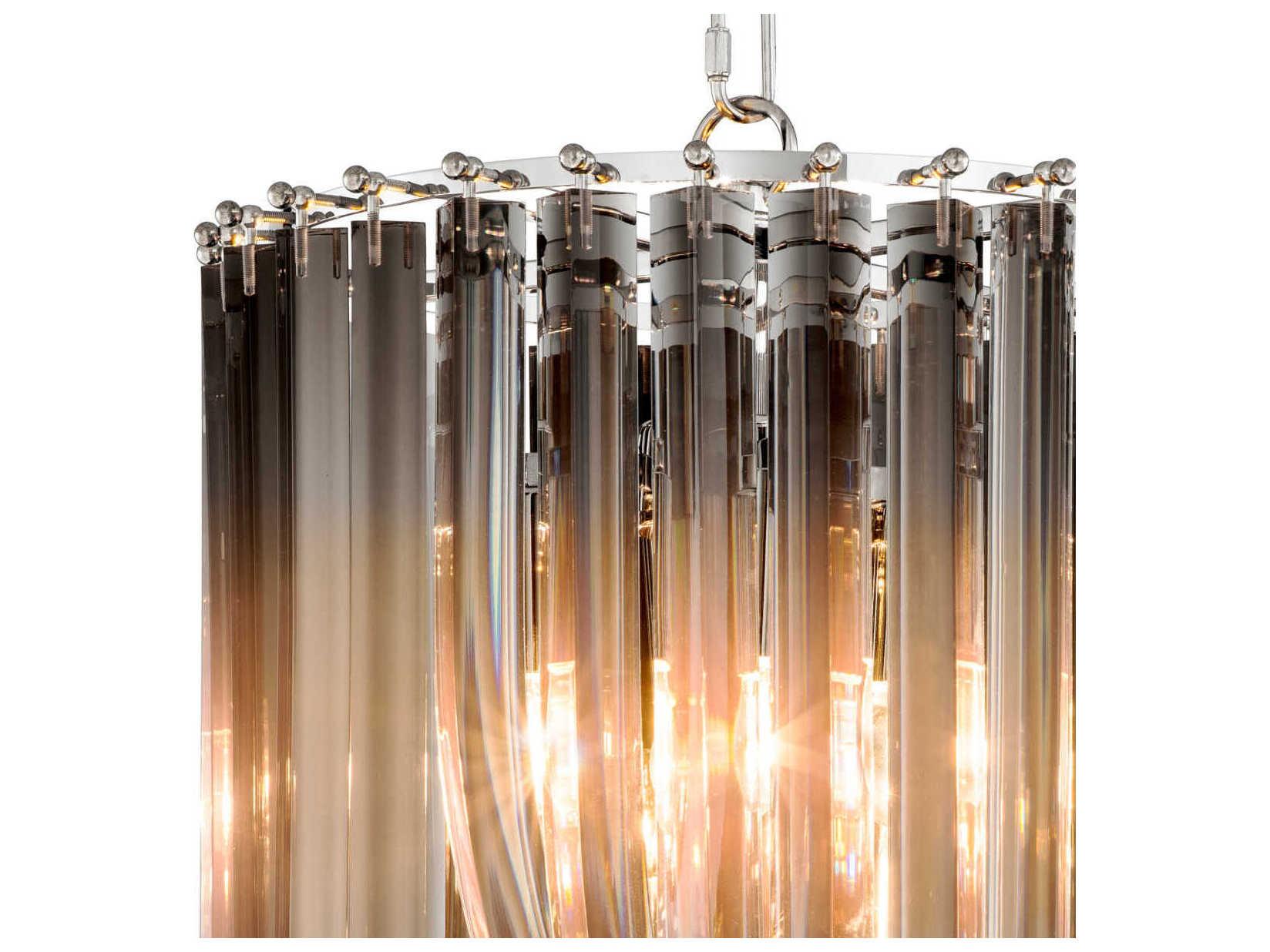 Eichholtz Murano Smoke Inch Dia Chandelier