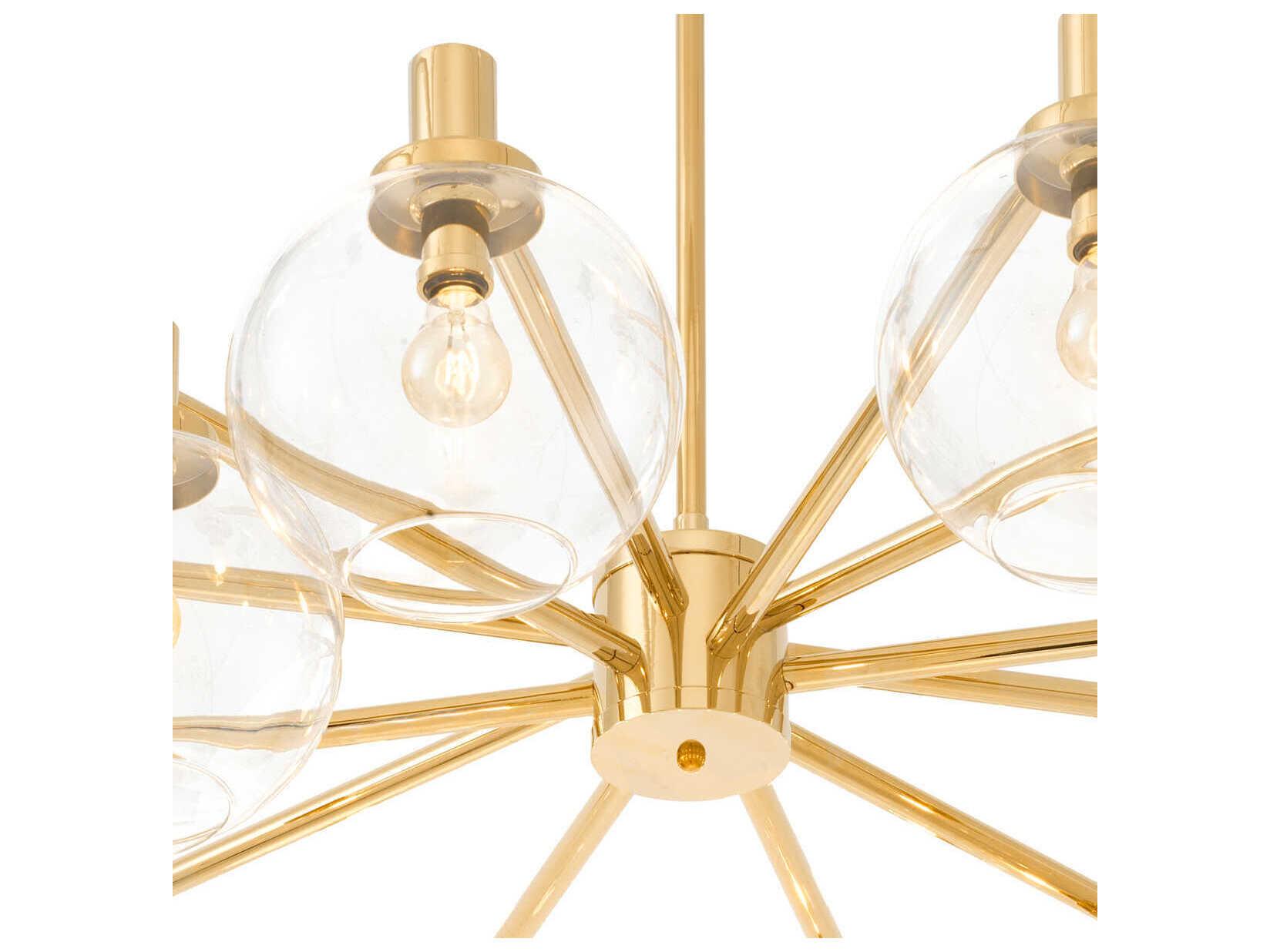Eichholtz Selva Gold Chandelier