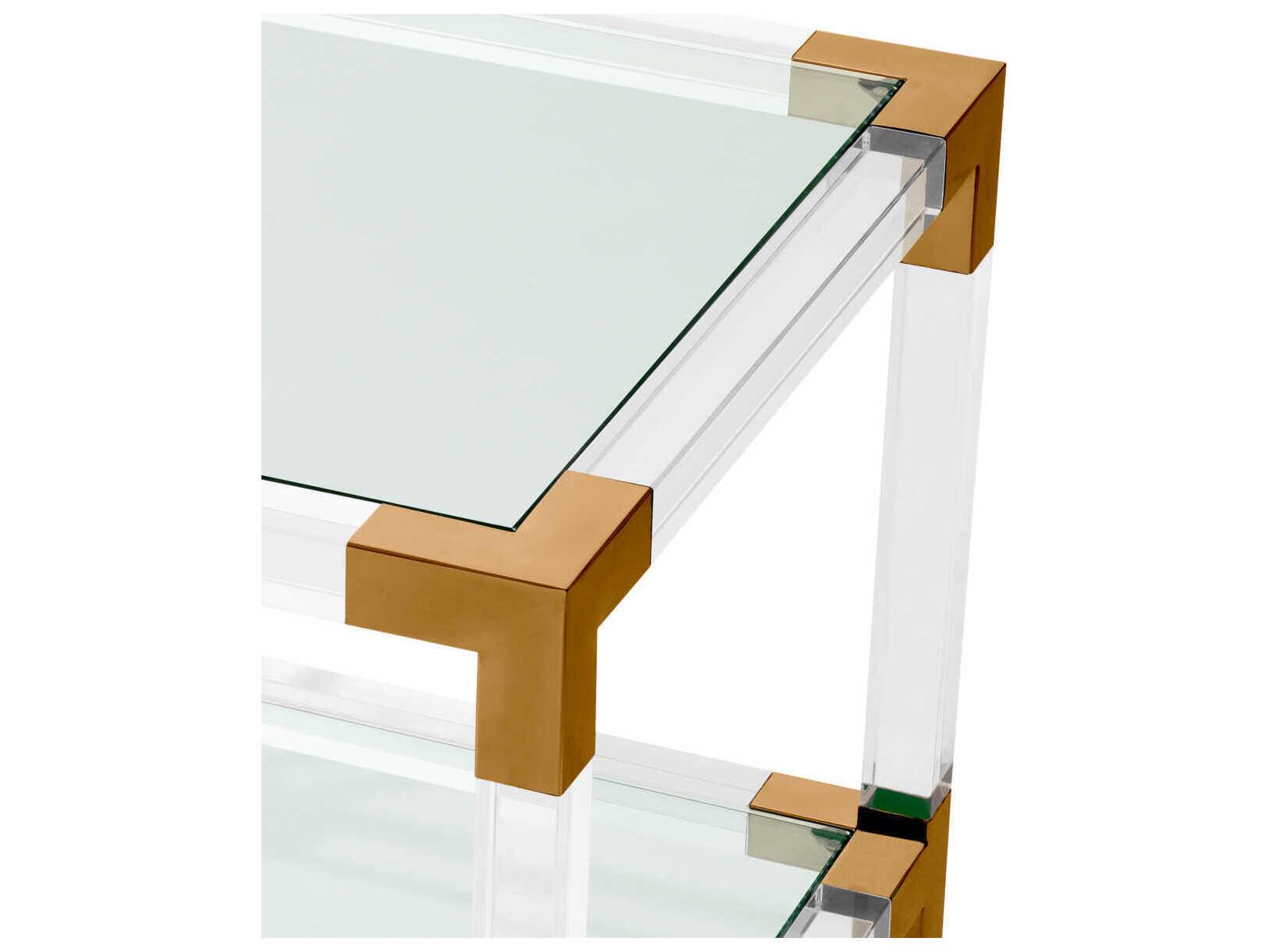 Eichholtz Royalton Brushed Brass Side Table