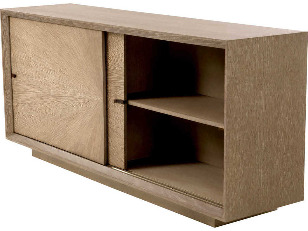 Eichholtz Lazarro Washed Oak Veneer Dresser