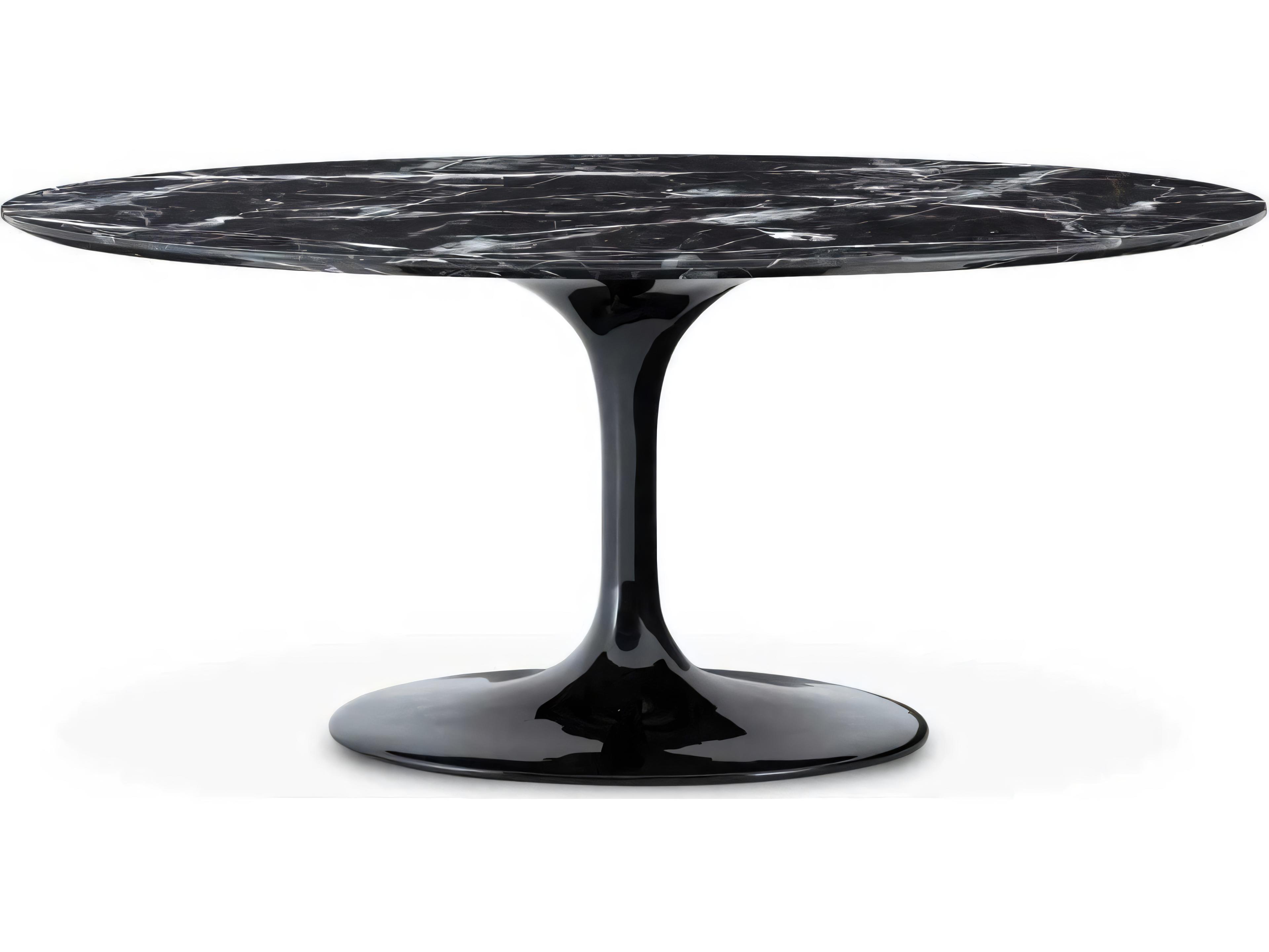 Eichholtz Solo Black Faux Marble Dining Table