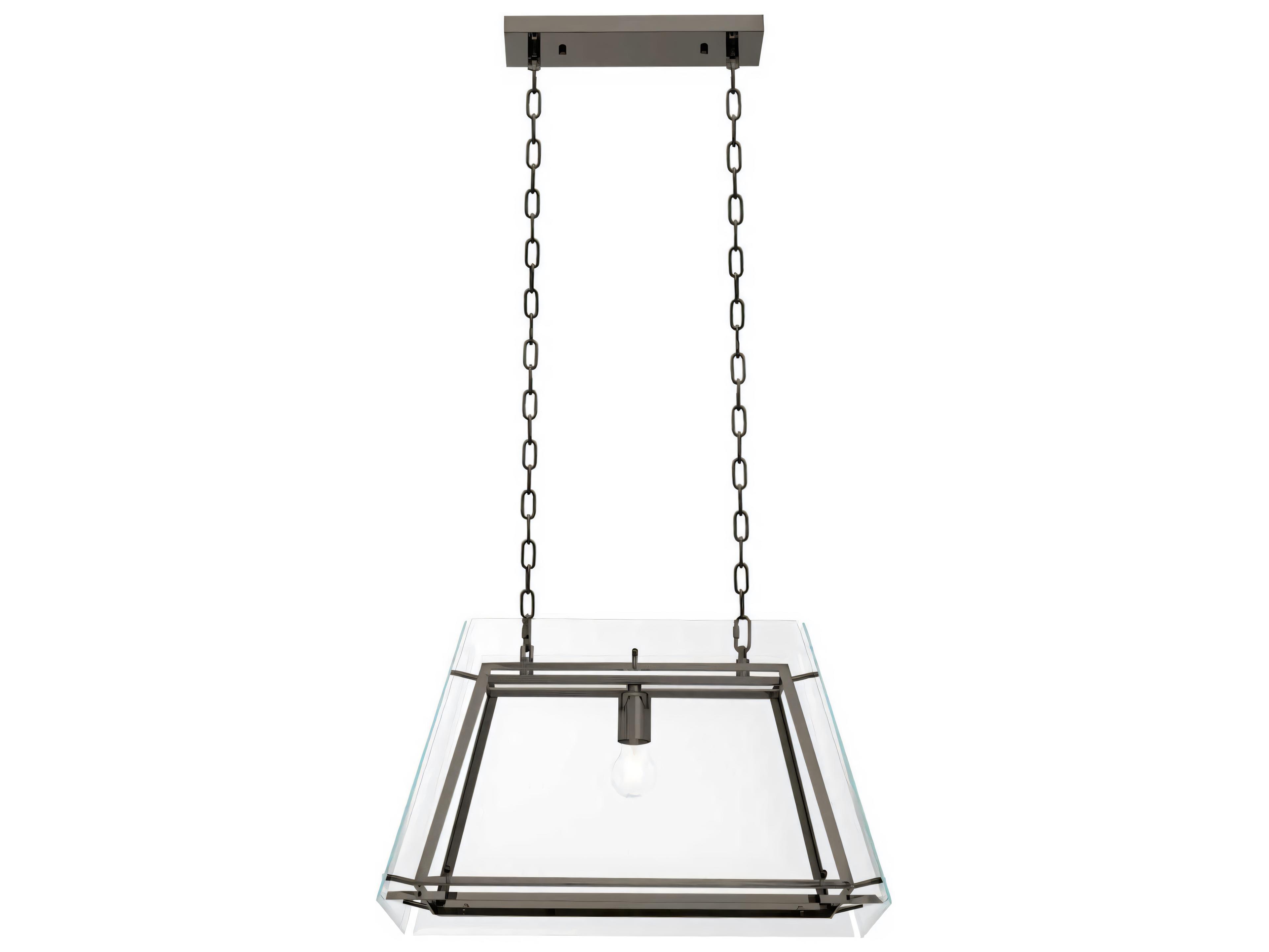 Eichholtz Azure S Bronze Bevelled Glass Chandelier