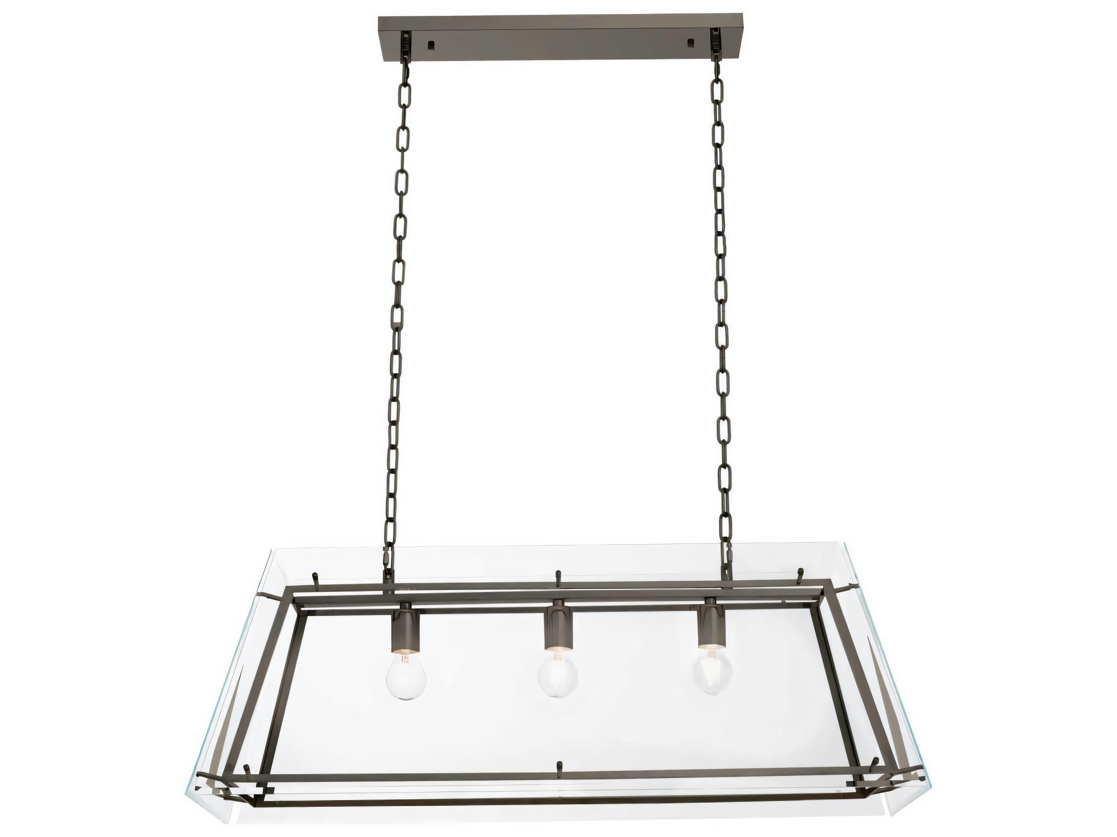 Eichholtz Azure L Bronze Bevelled Glass Chandelier