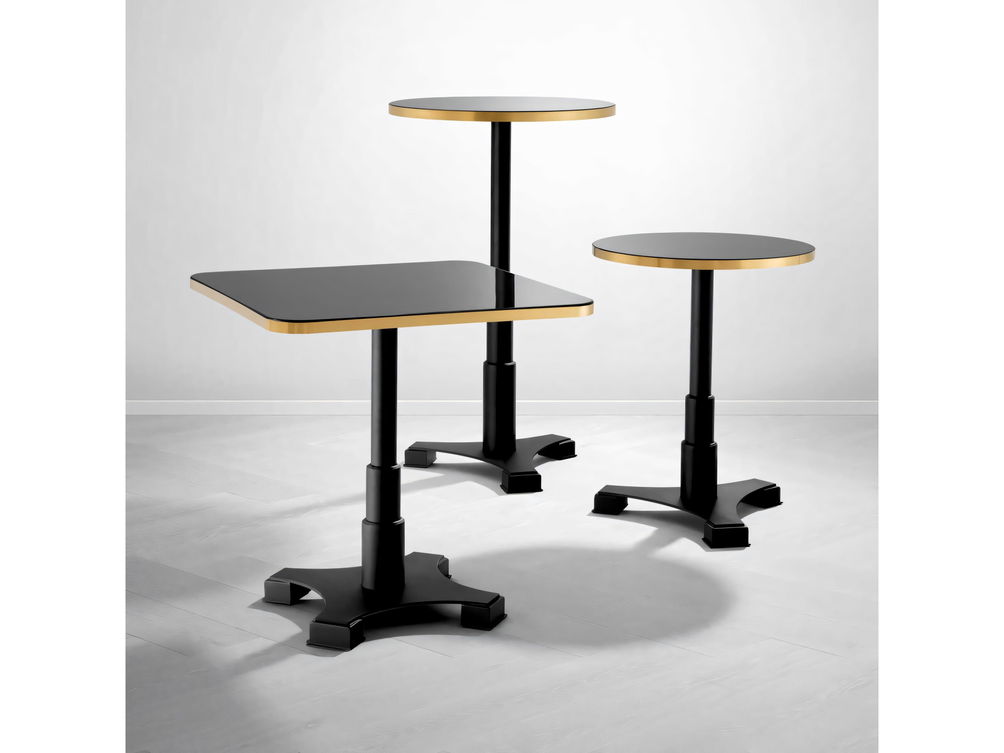 Eichholtz Avoria Black Bar Table