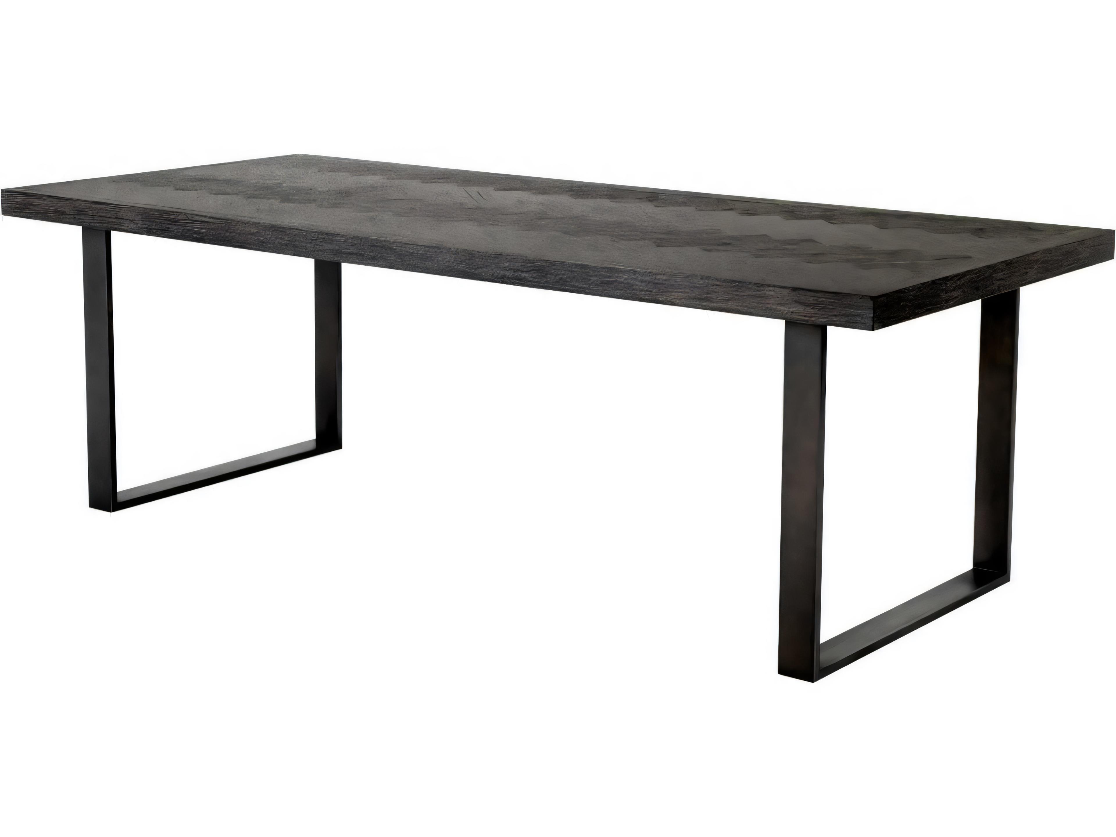 Eichholtz Melchior Charcoal Oak Veneer Cm Dining Table