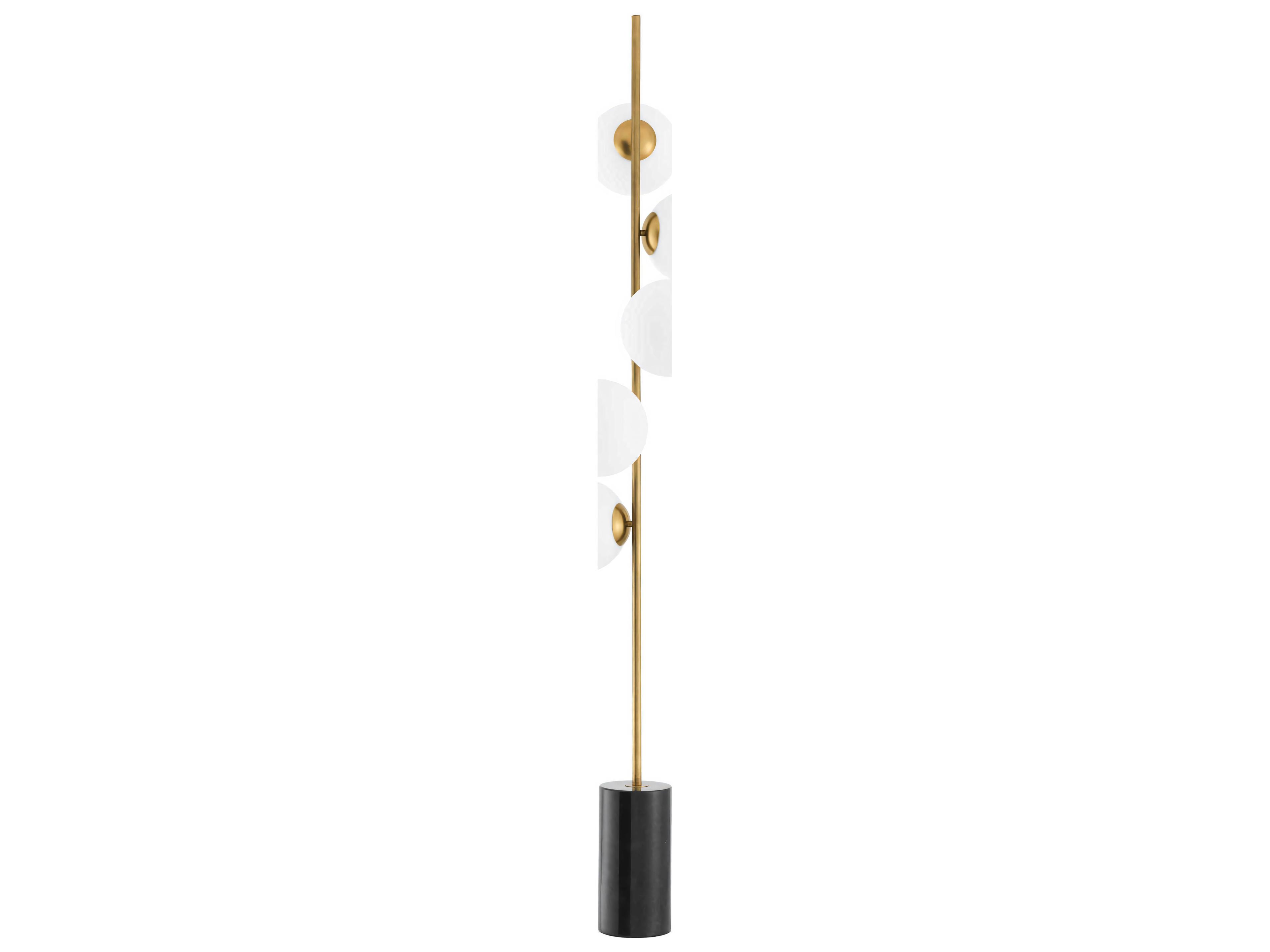 Eichholtz Tempo Antique Brass Floor Lamp